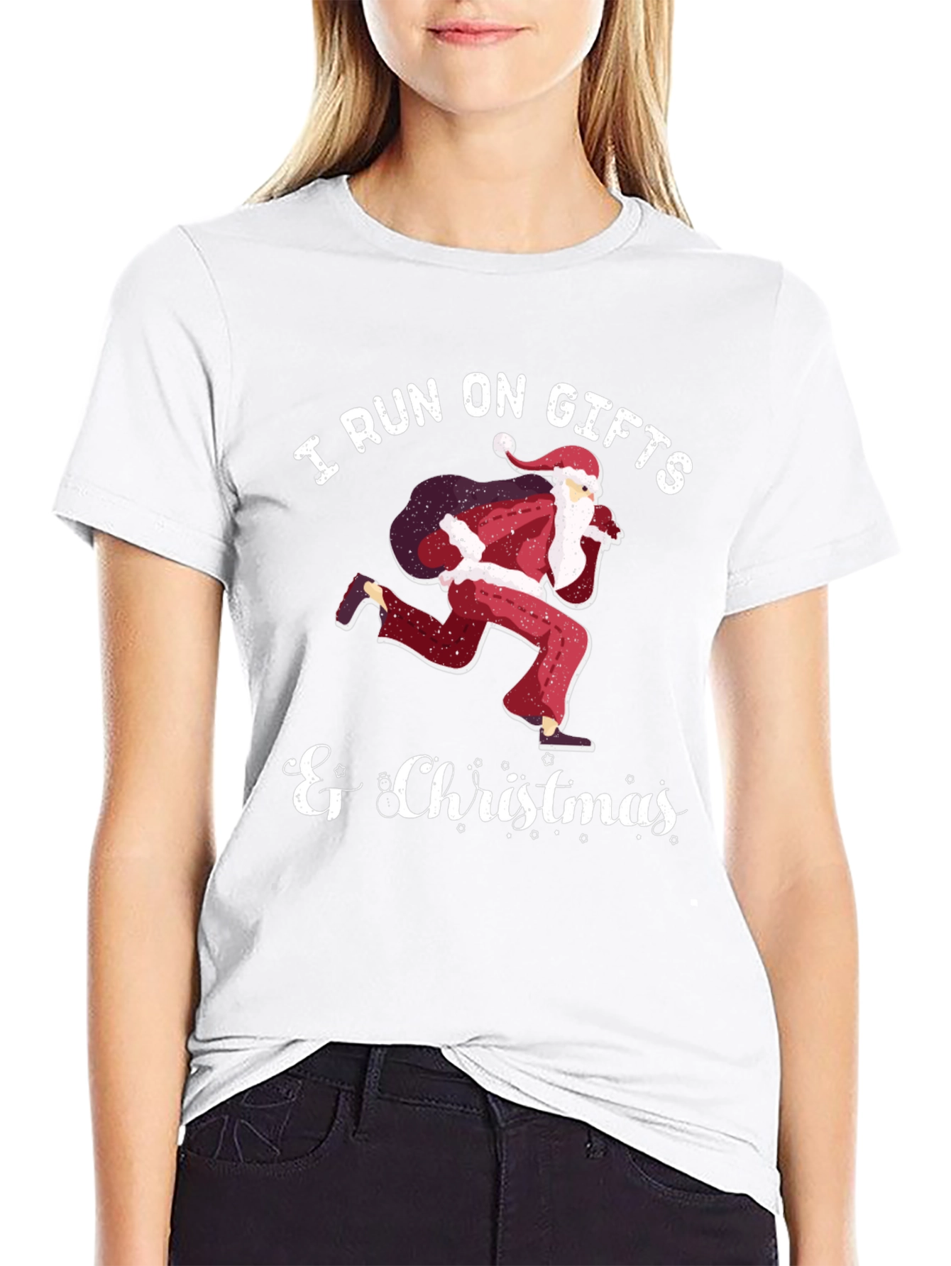 I Run On Gifts and Christmas T-Shirt