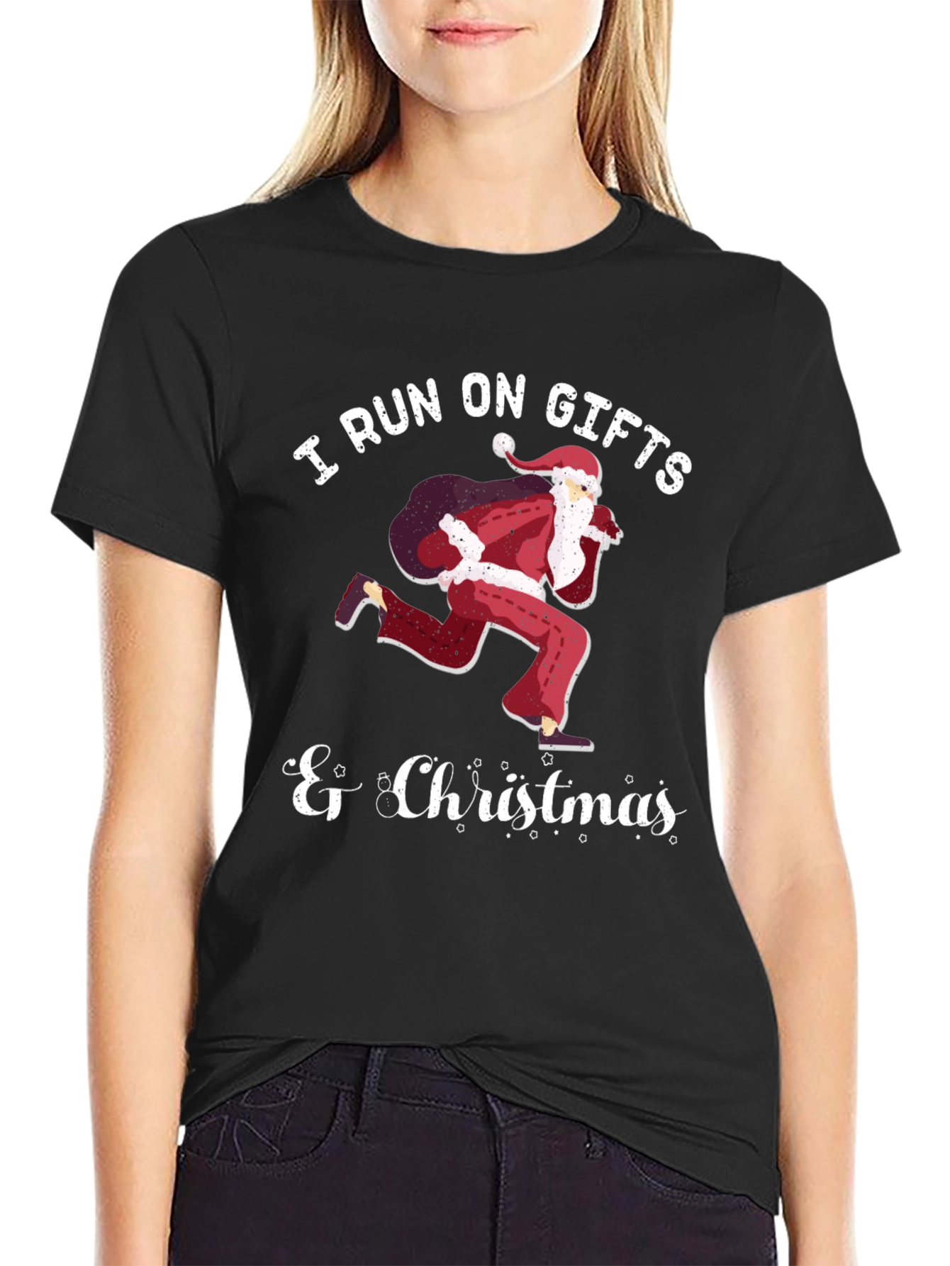 I Run On Gifts and Christmas T-Shirt