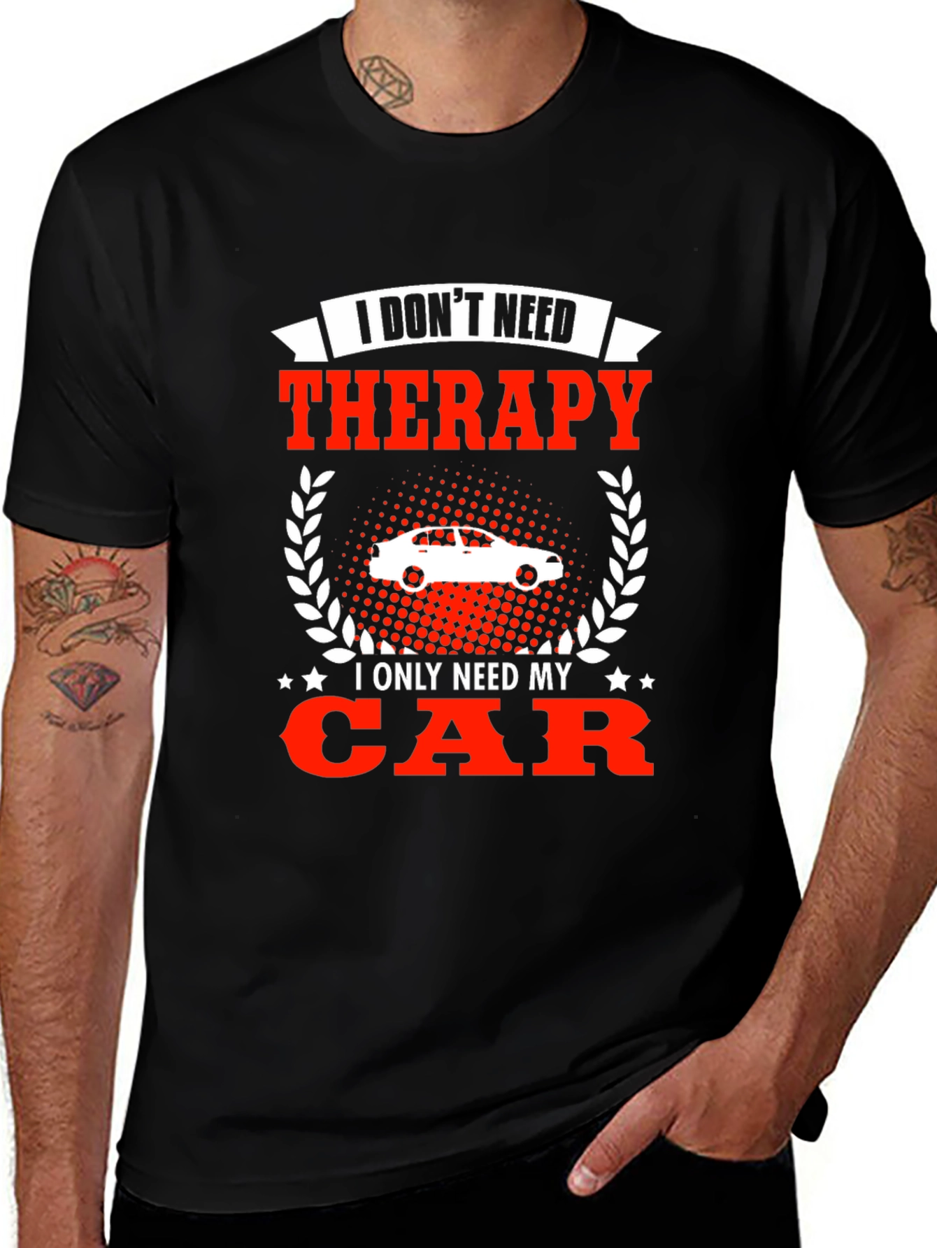 Funny Car Lover T-Shirt - Therapy Alternative