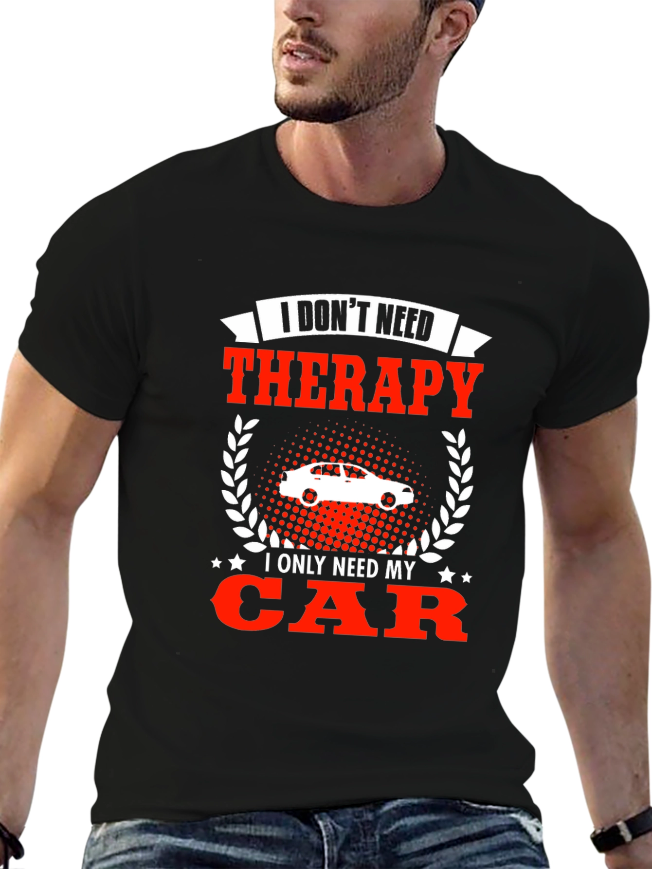 Funny Car Lover T-Shirt - Therapy Alternative