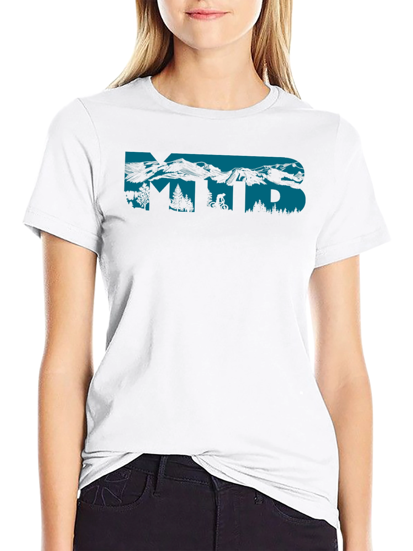 MTB Mountain Biking T-Shirt - Adventure Ready