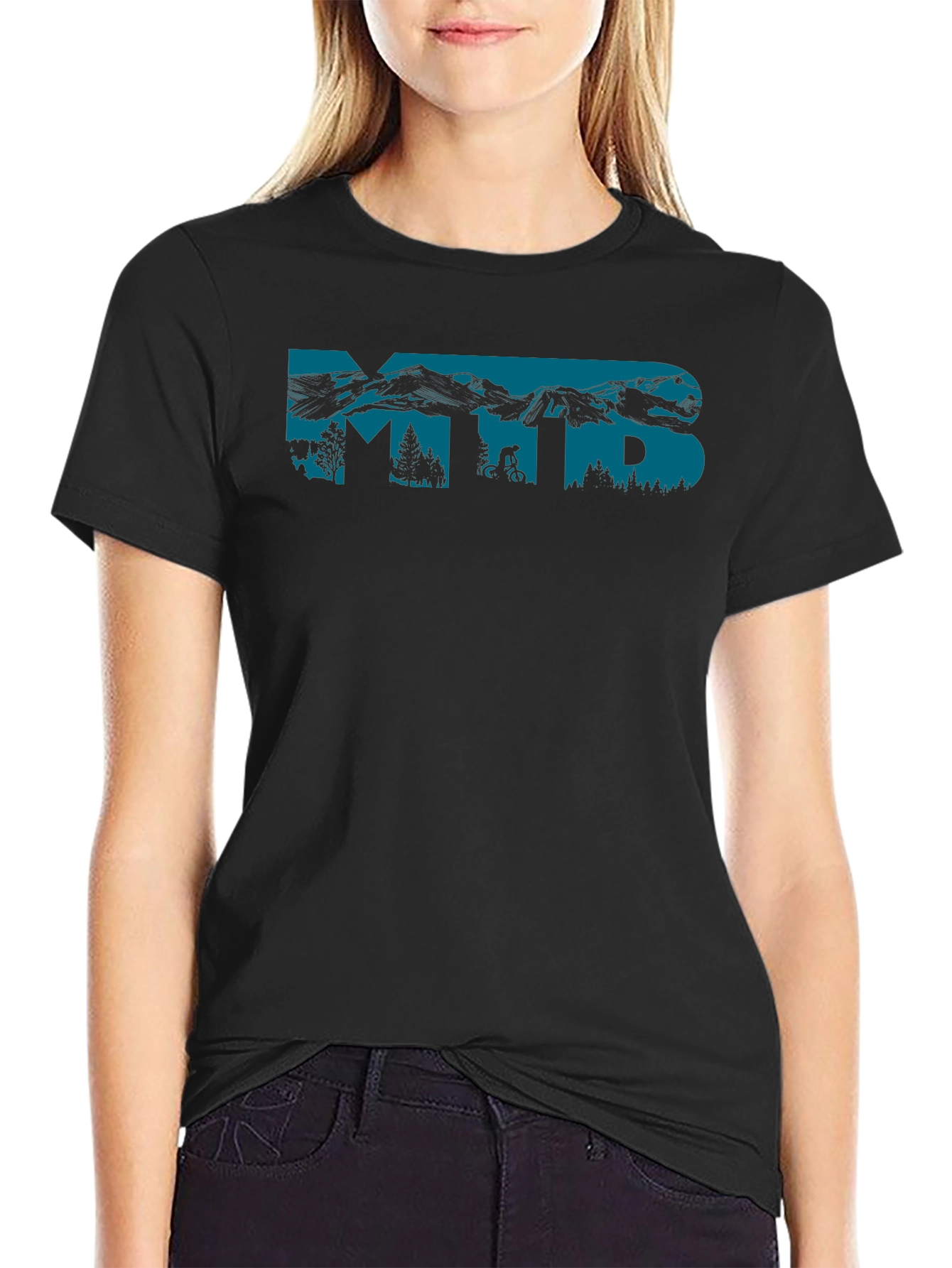 MTB Mountain Biking T-Shirt - Adventure Ready