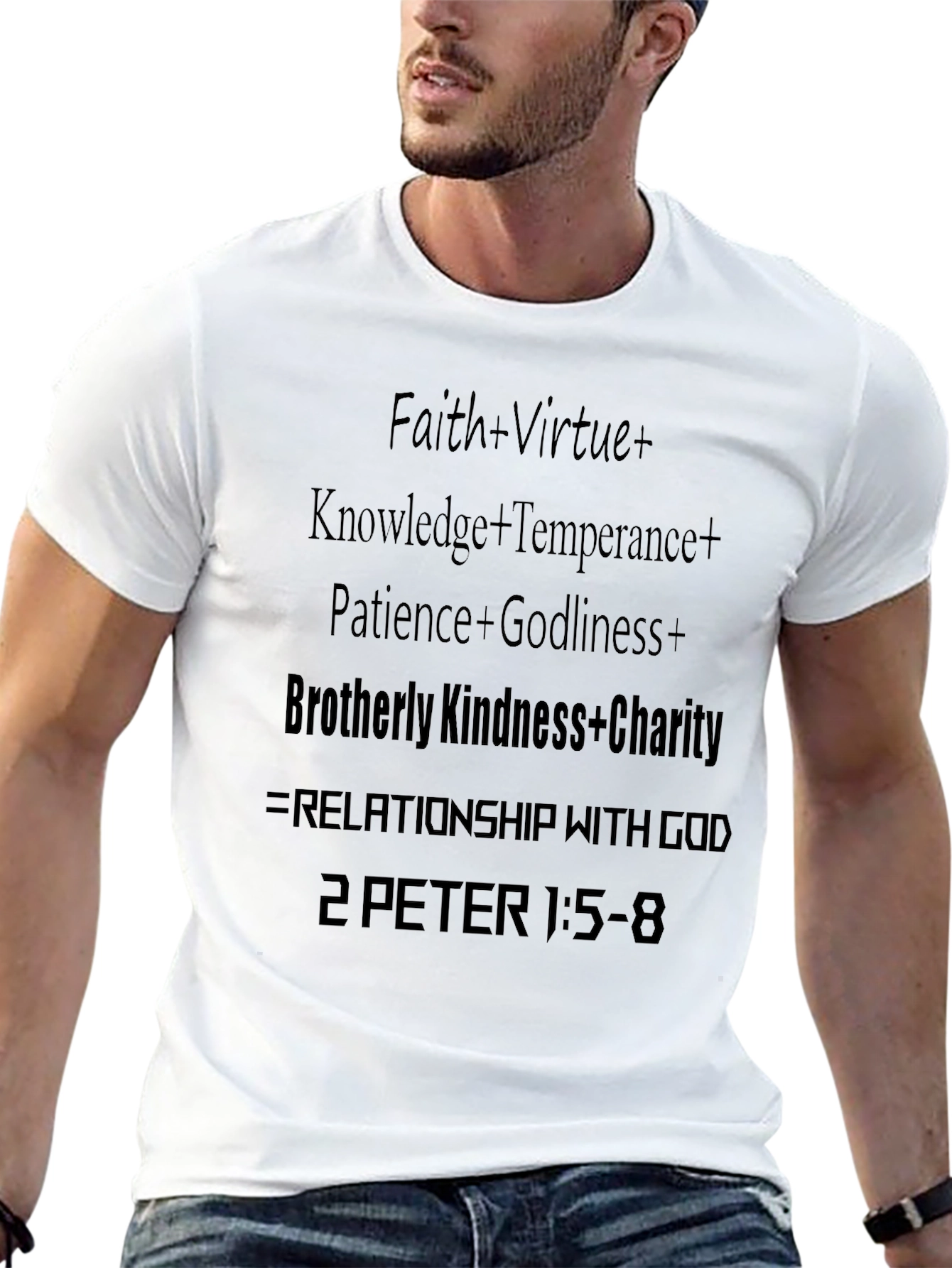 Faith Virtue Knowledge Charity T-Shirt