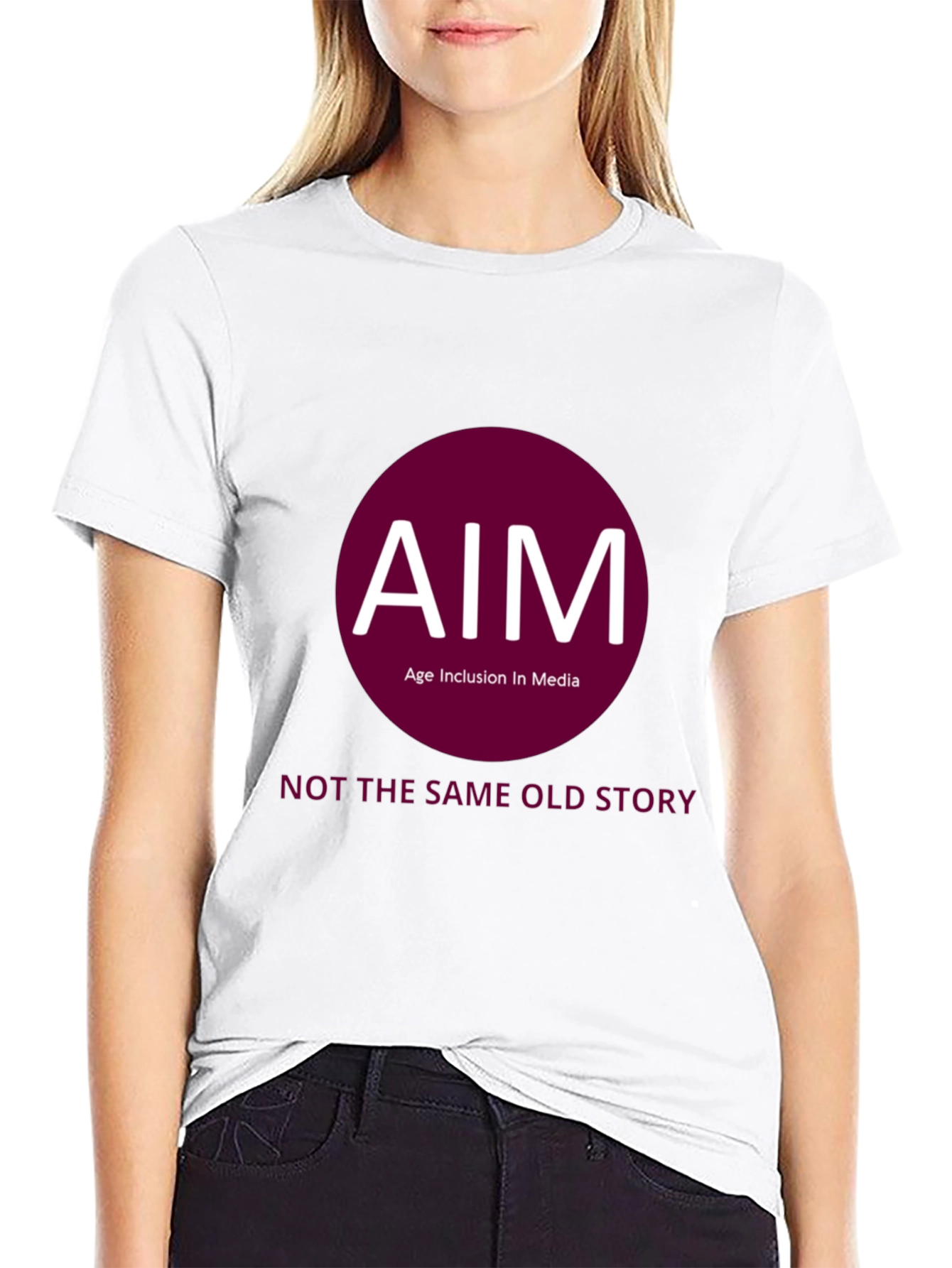 AIM Age Inclusion Media T-Shirt - Black