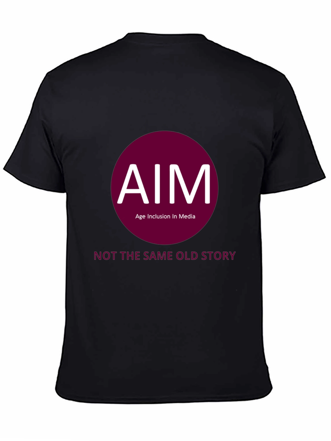 AIM Age Inclusion Media T-Shirt - Black