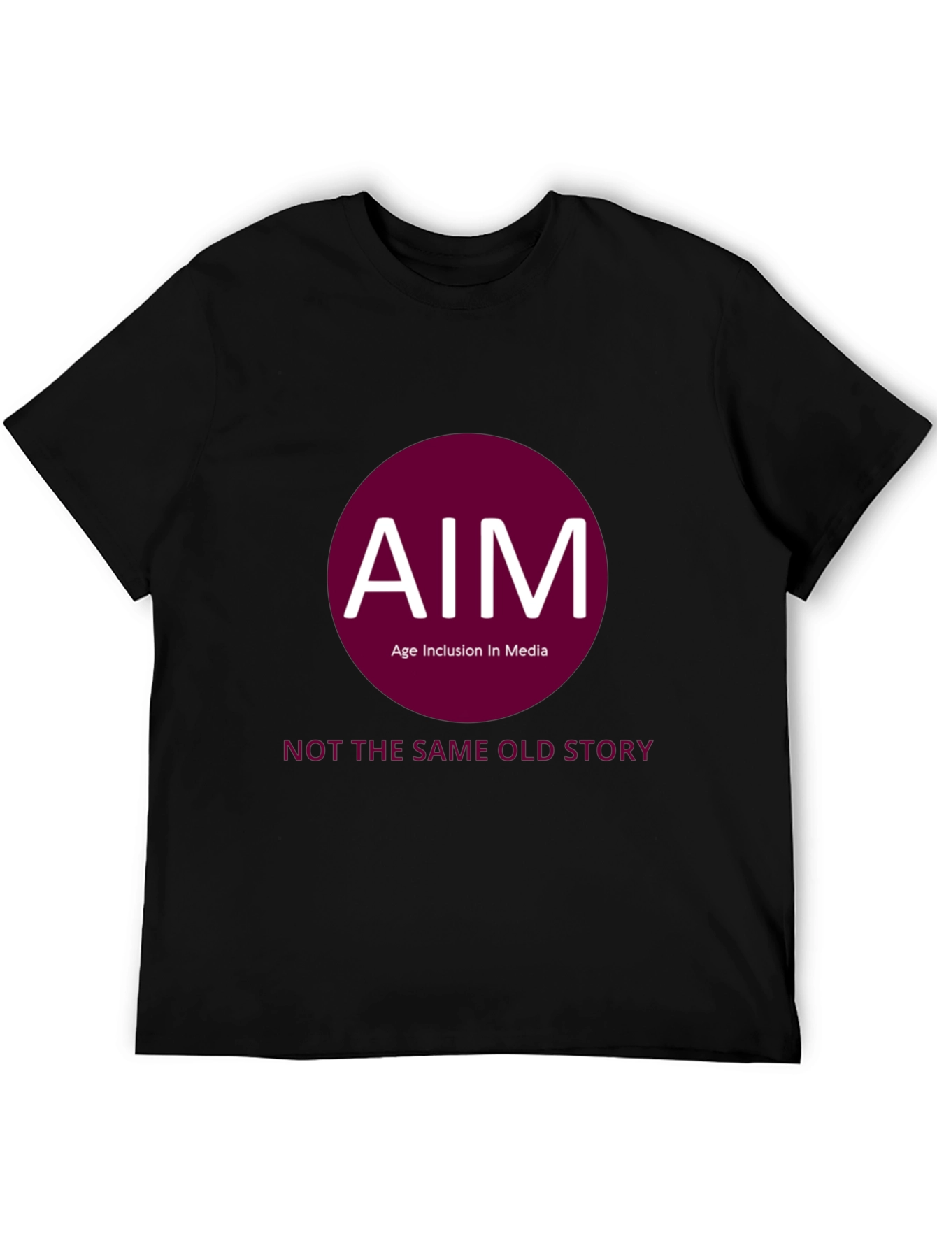 AIM Age Inclusion Media T-Shirt - Black