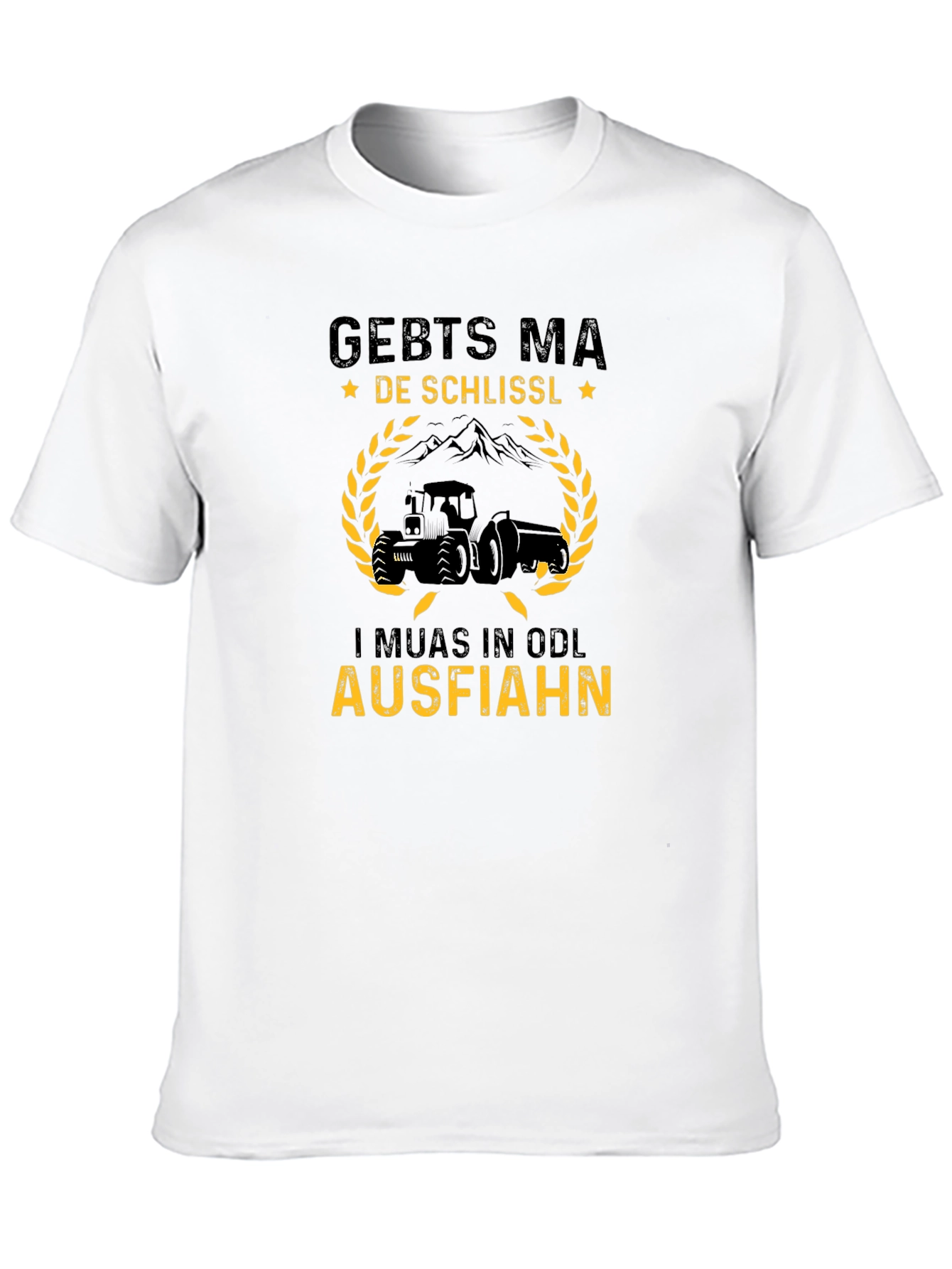 Gebts Ma De Schluessel Farmer T-Shirt