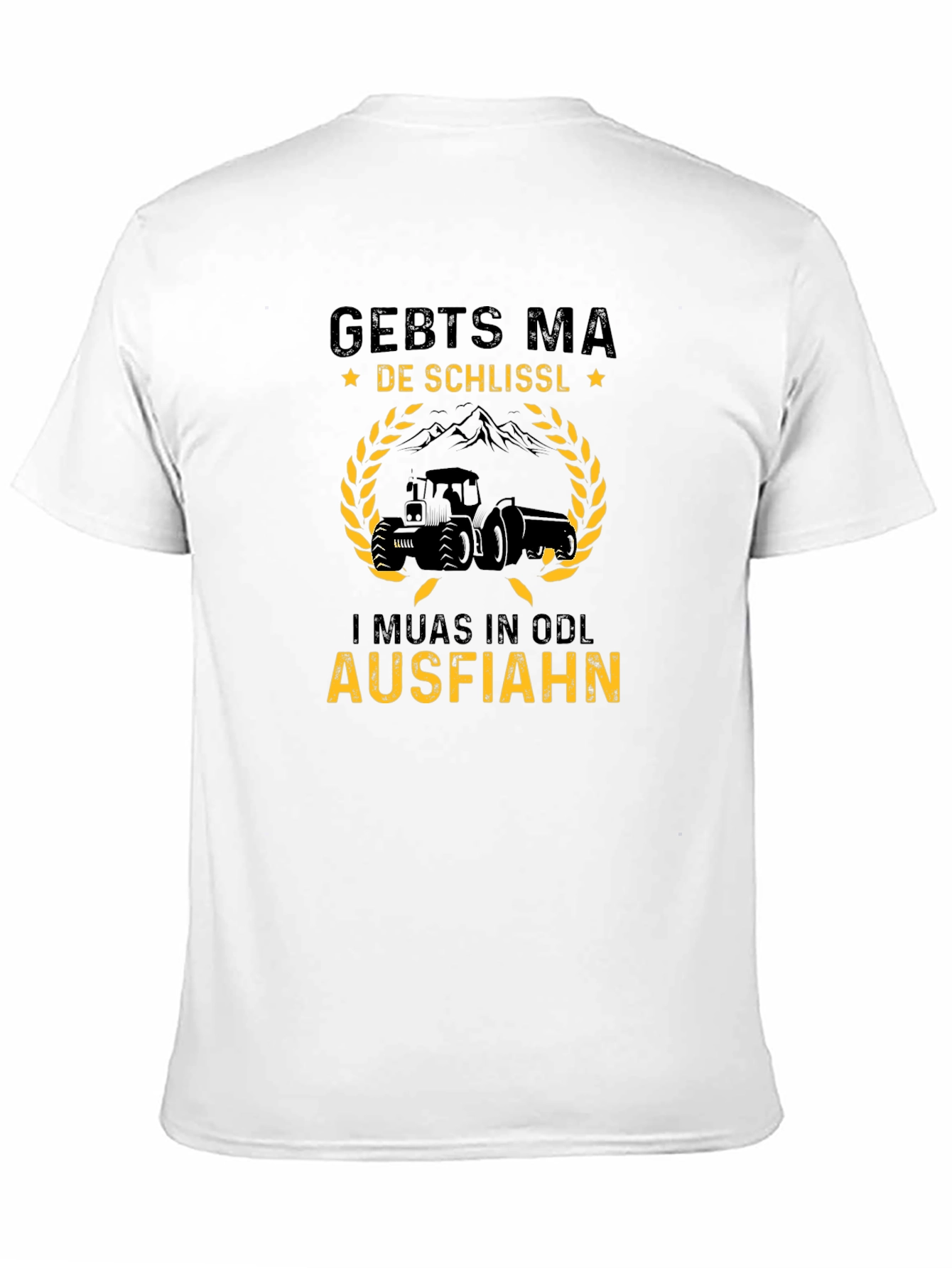 Gebts Ma De Schluessel Farmer T-Shirt