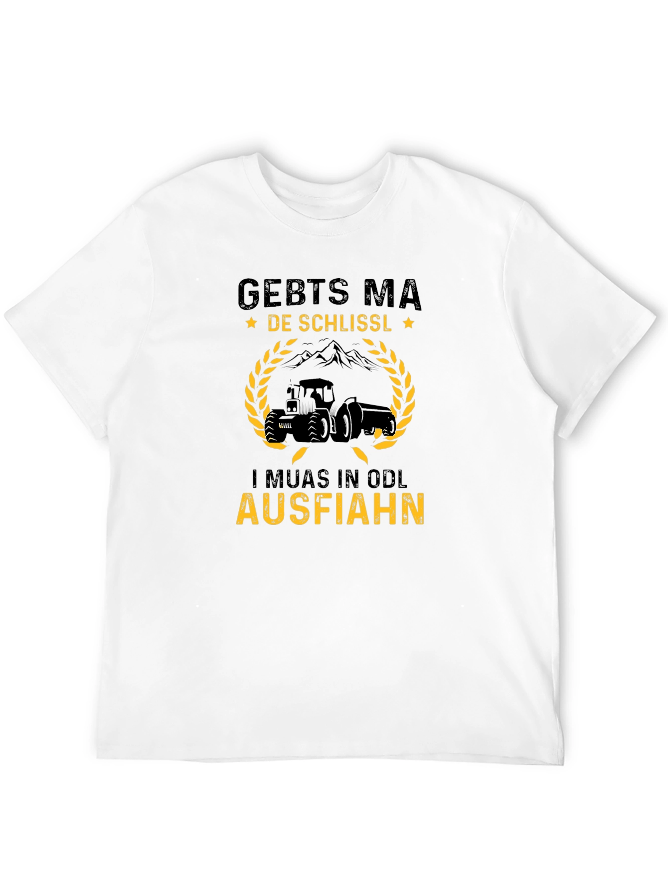 Gebts Ma De Schluessel Farmer T-Shirt