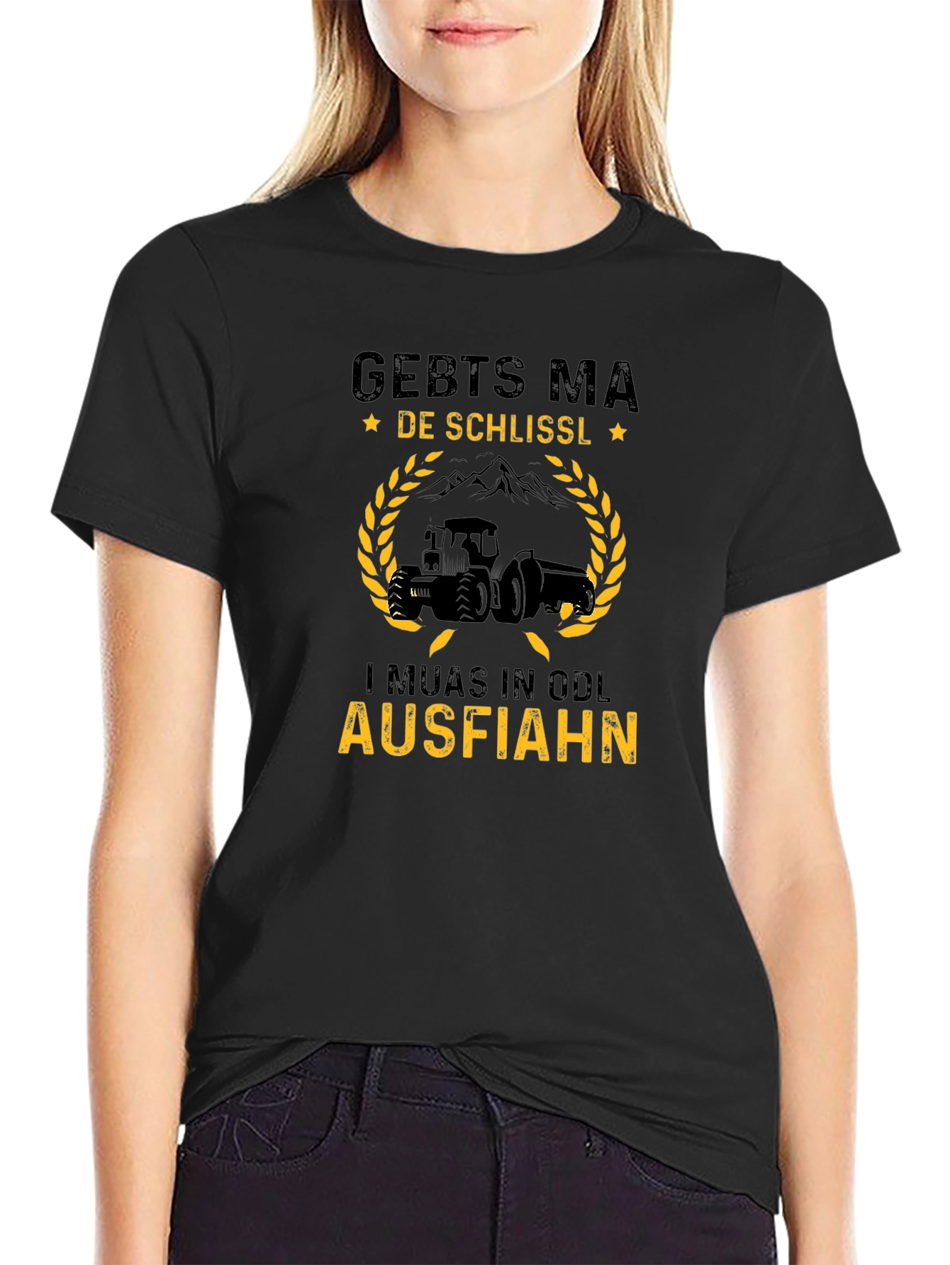 Gebts Ma De Schluessel Farmer T-Shirt