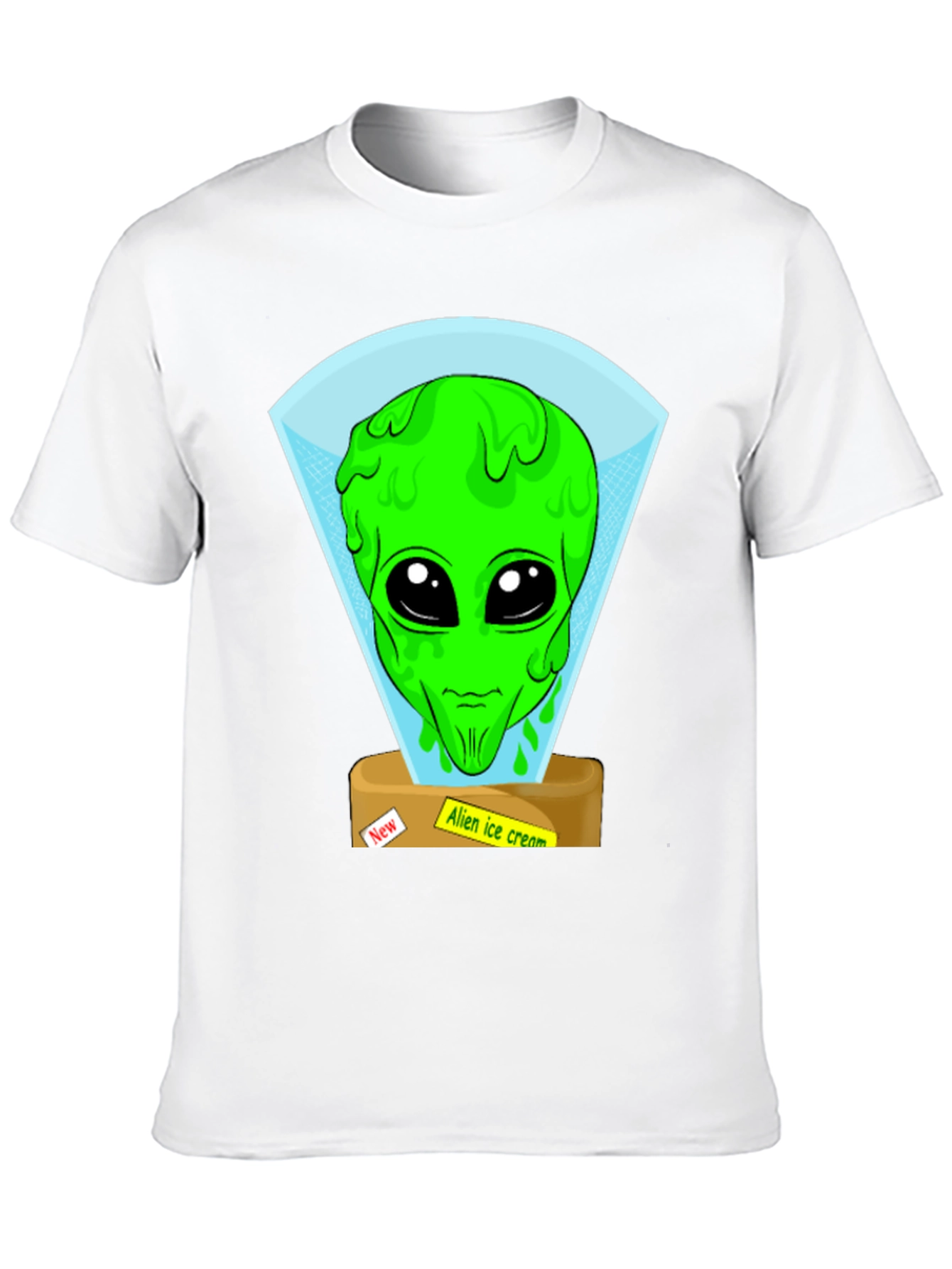 Alien Ice Cream Graphic Tee