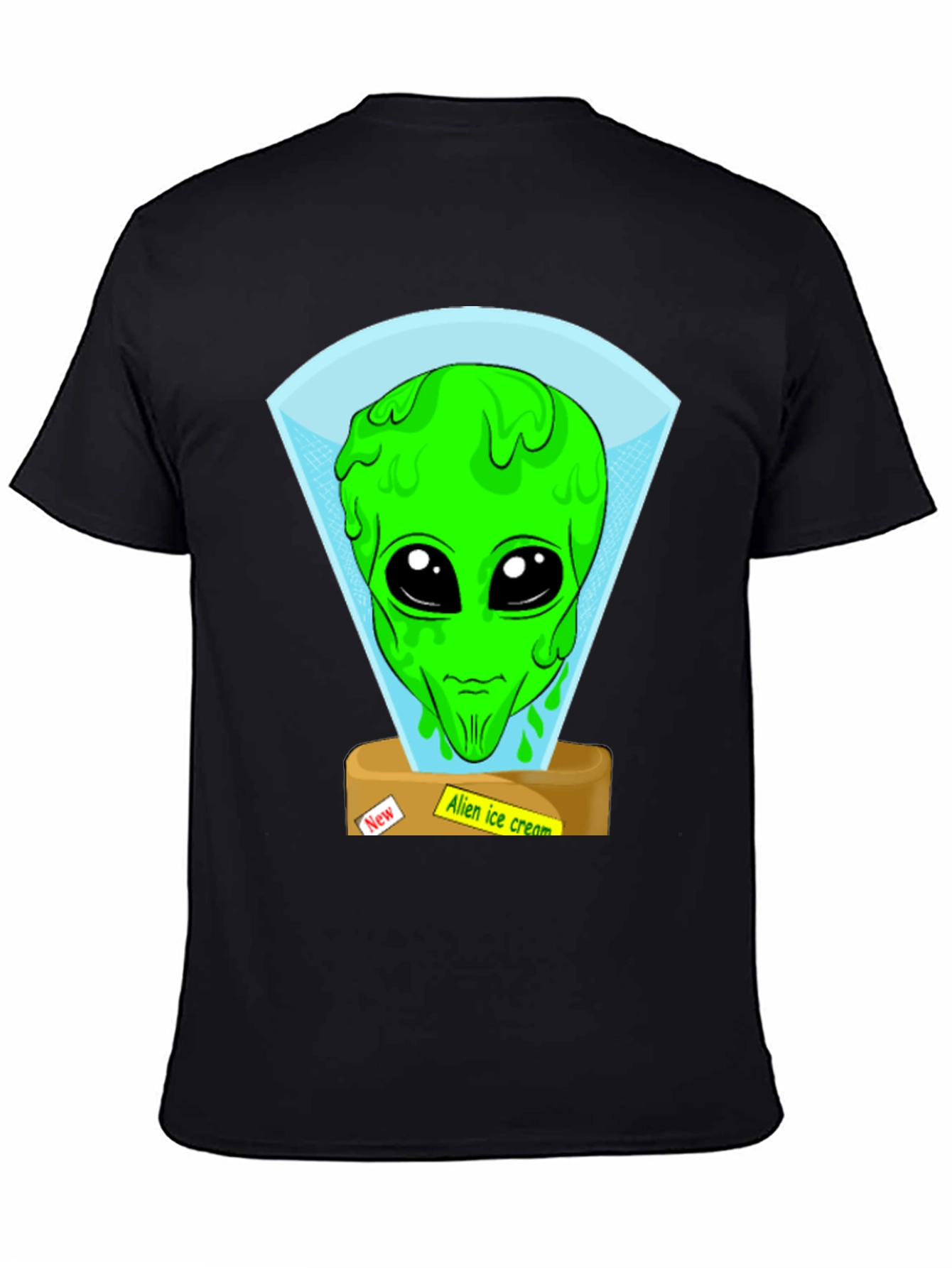 Alien Ice Cream Graphic Tee