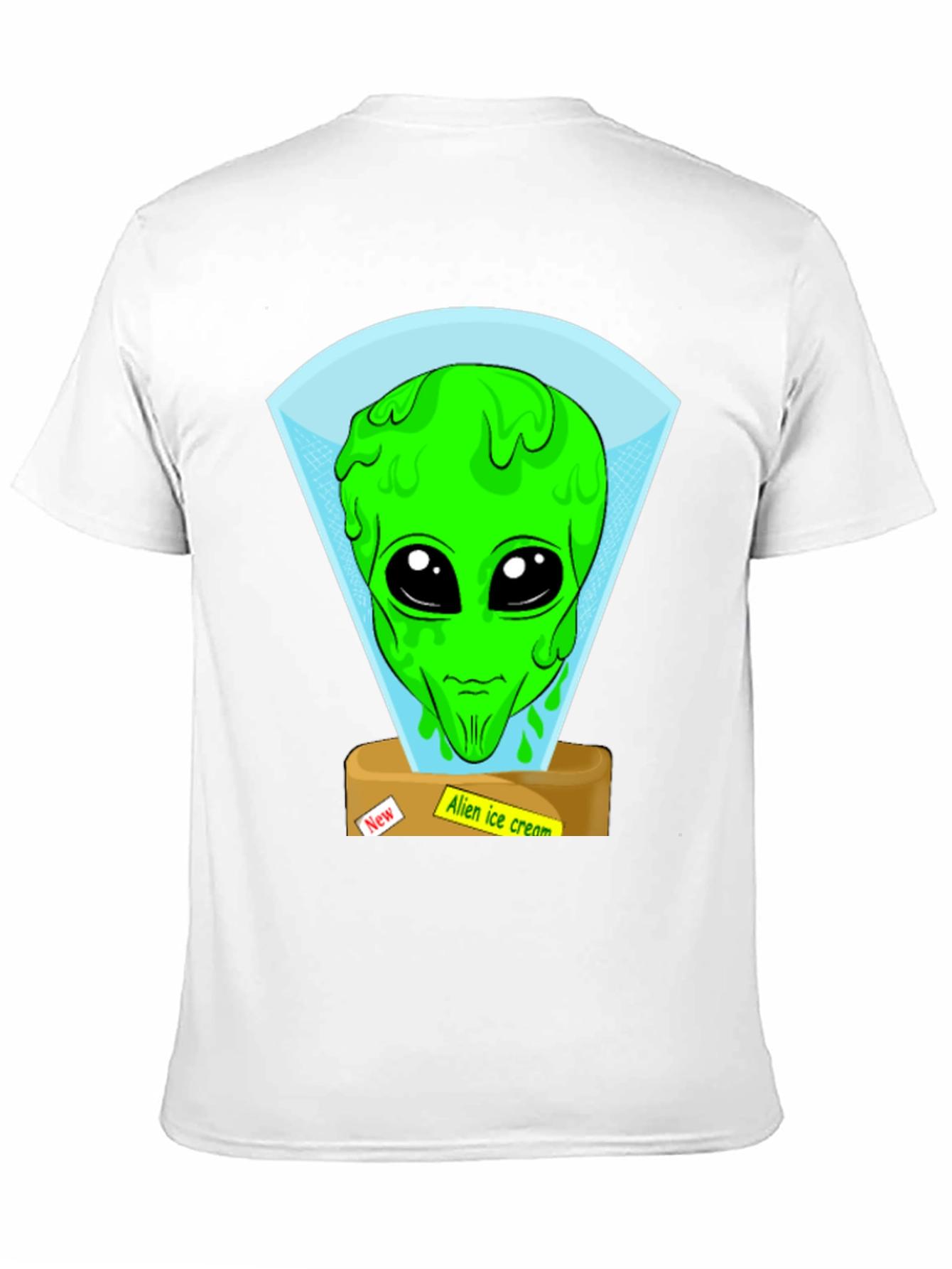 Alien Ice Cream Graphic Tee