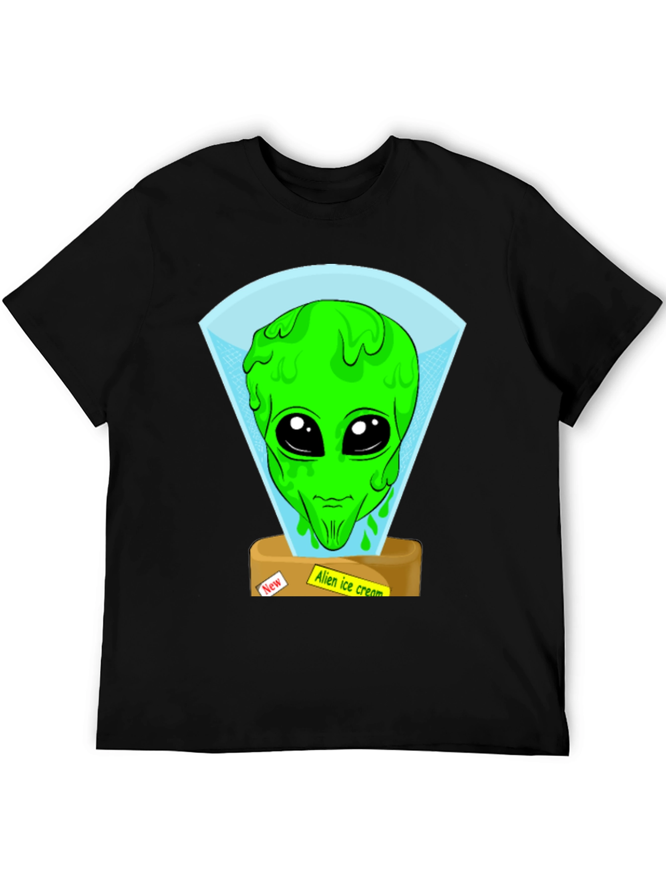 Alien Ice Cream Graphic Tee