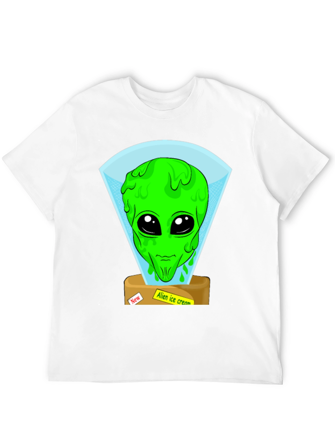 Alien Ice Cream Graphic Tee