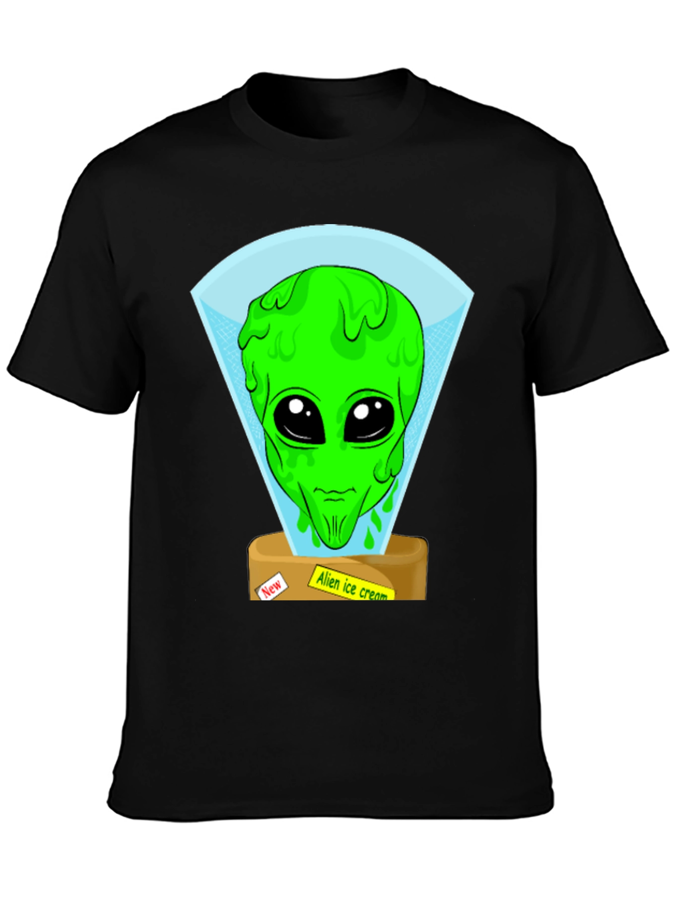 Alien Ice Cream Graphic Tee