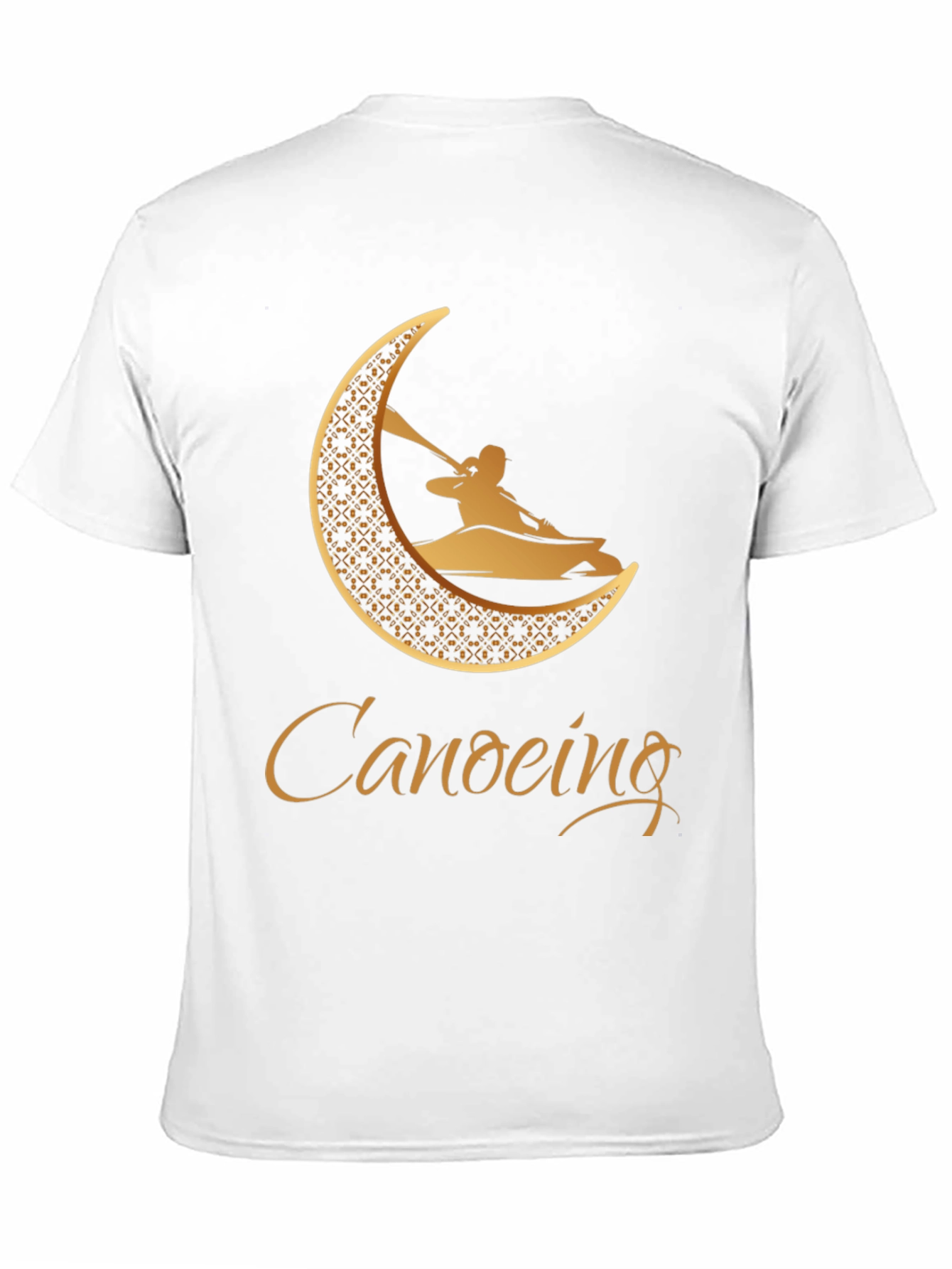 Canoeing Graphic Tee - Black