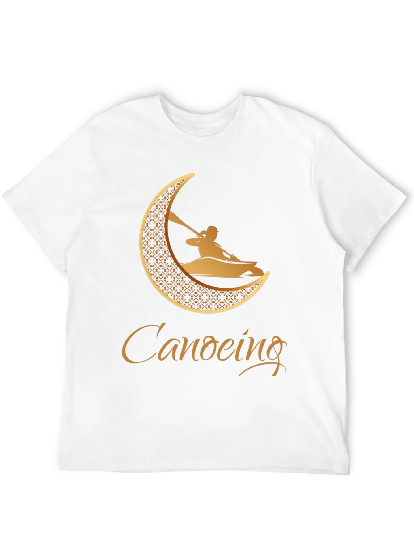 Canoeing Graphic Tee - Black