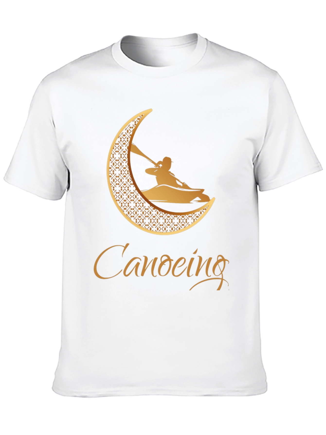 Canoeing Graphic Tee - Black