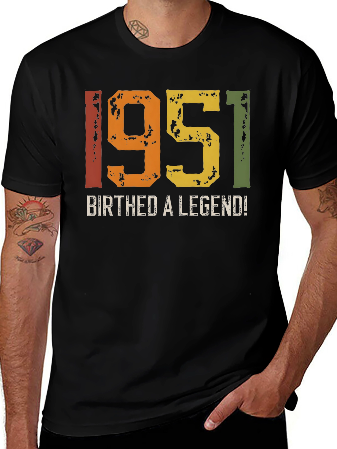 1951 Birthed a Legend Graphic Tee