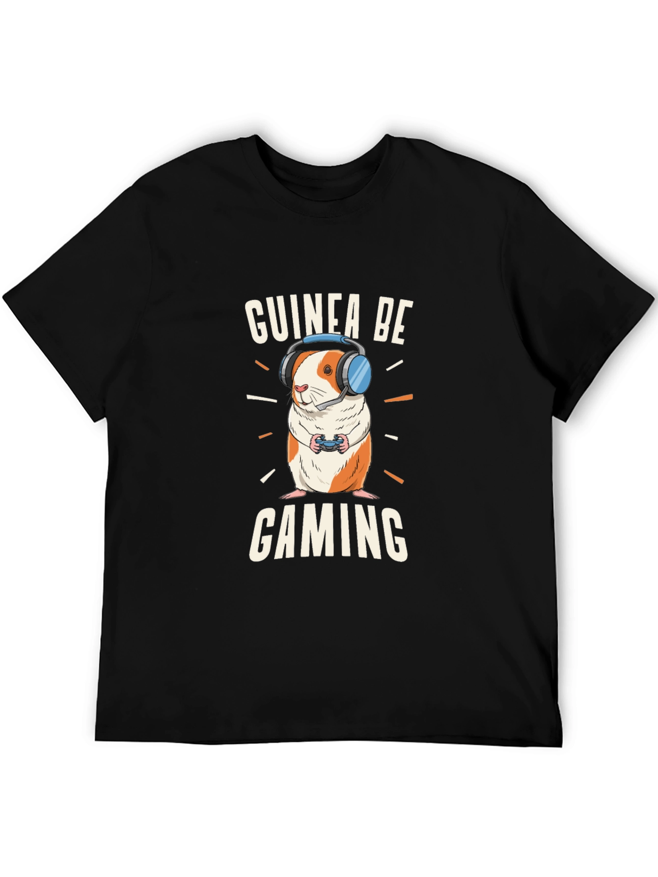 Guinea Pig Gaming Black T-Shirt