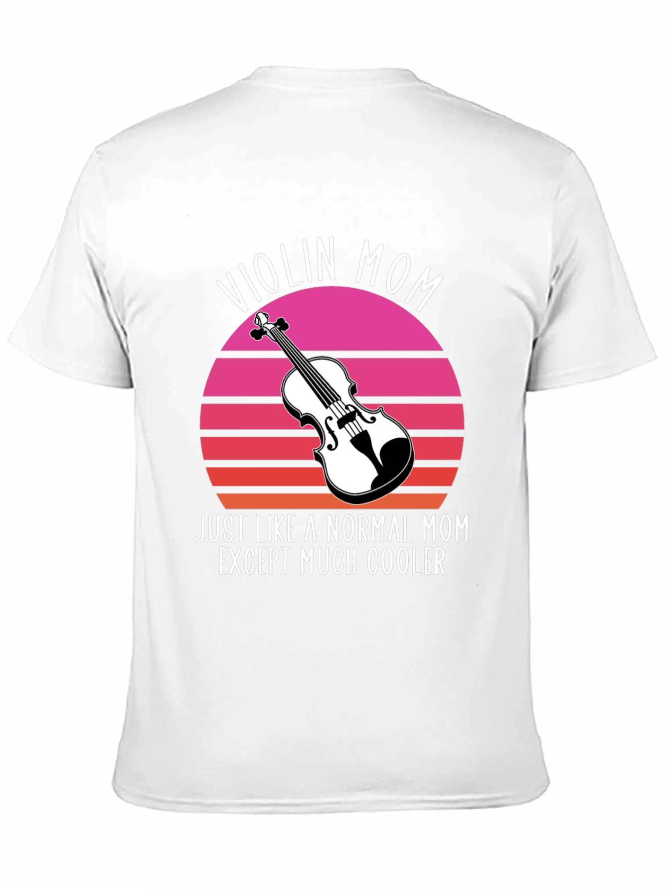 Violin Mom T-Shirt - Cool Musician Mom Tee