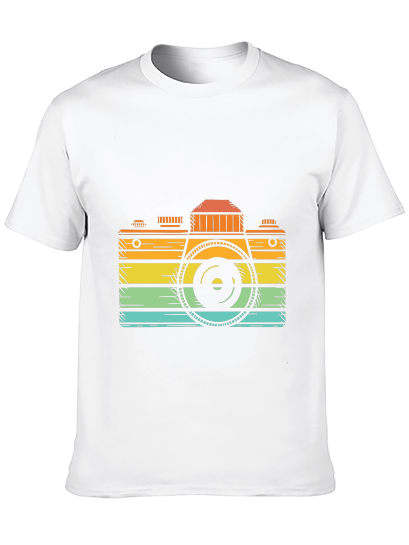 Retro Camera Graphic Tee - Classic Cool