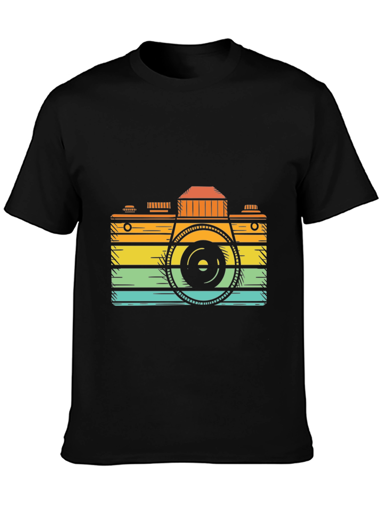 Retro Camera Graphic Tee - Classic Cool