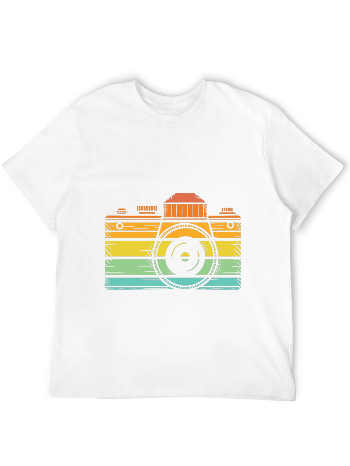 Retro Camera Graphic Tee - Classic Cool