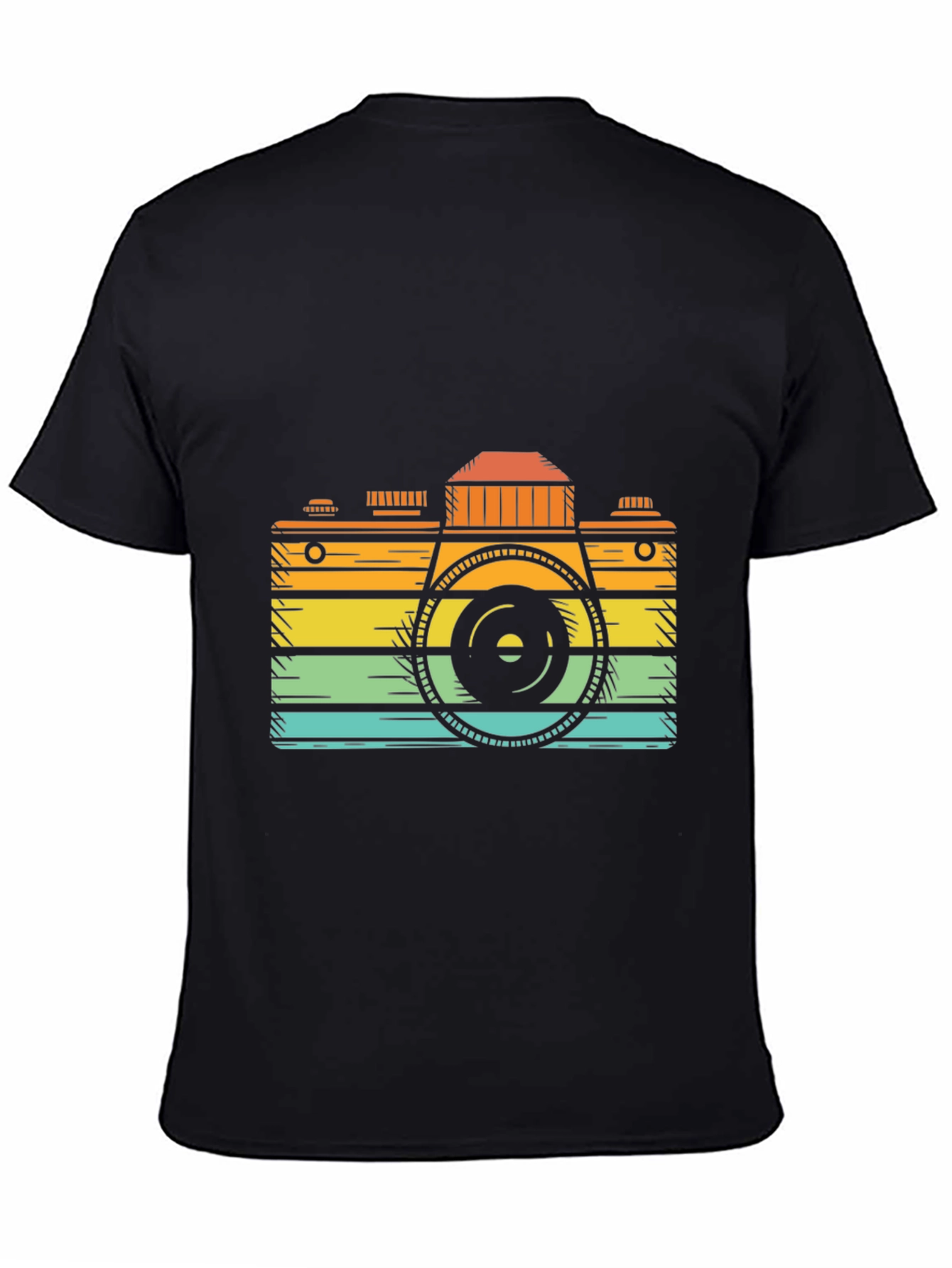 Retro Camera Graphic Tee - Classic Cool