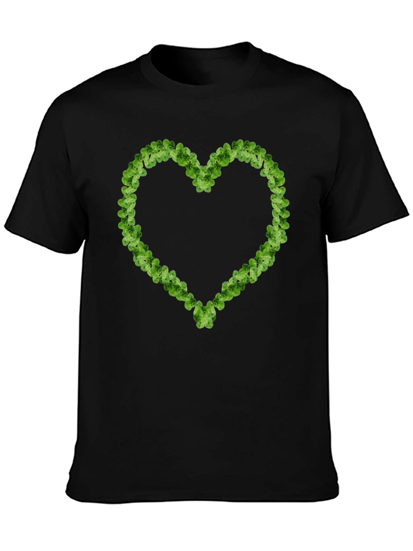 Clover Heart T-Shirt - Lucky Irish Pride