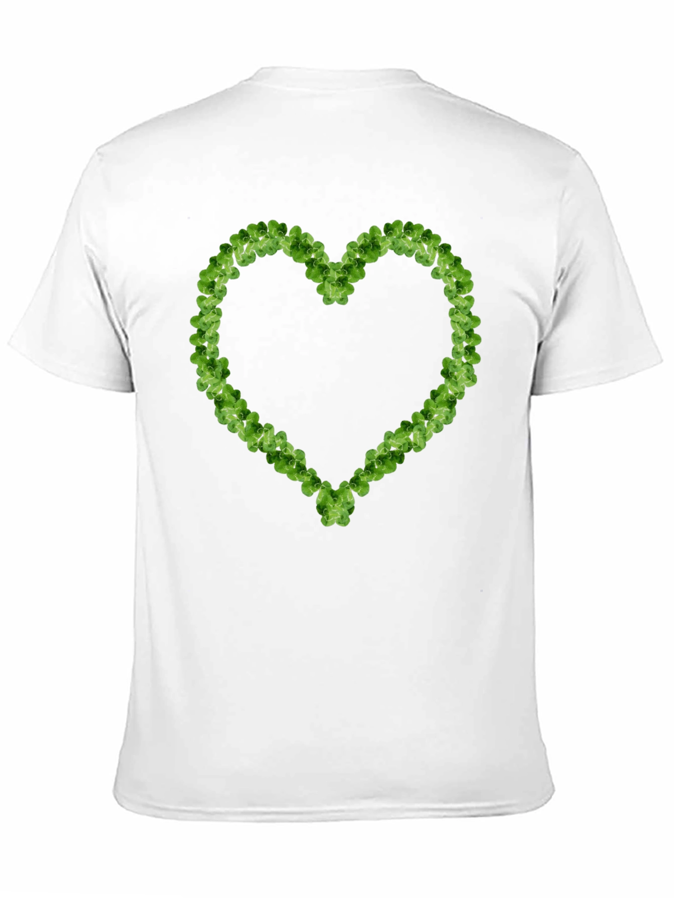 Clover Heart T-Shirt - Lucky Irish Pride