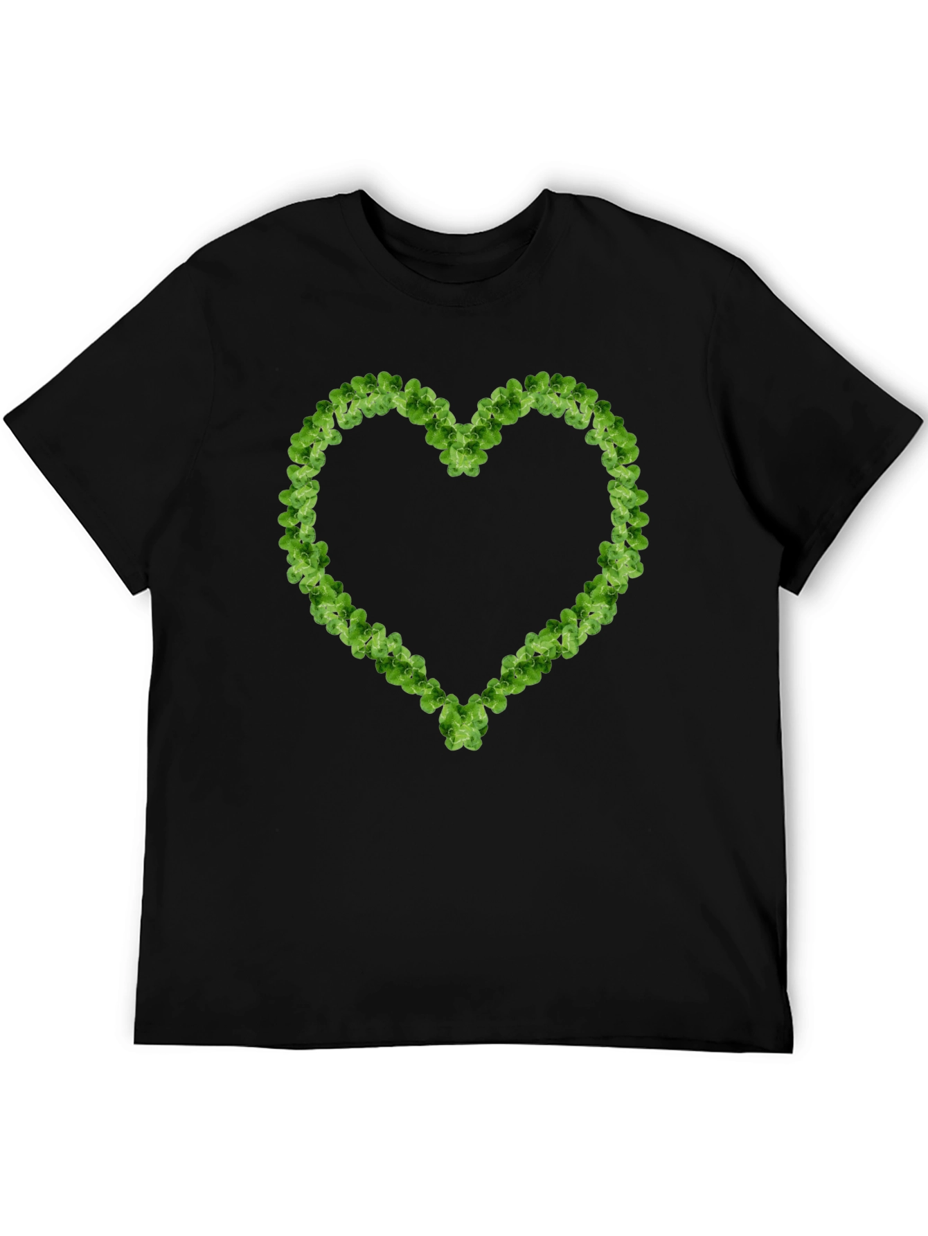 Clover Heart T-Shirt - Lucky Irish Pride
