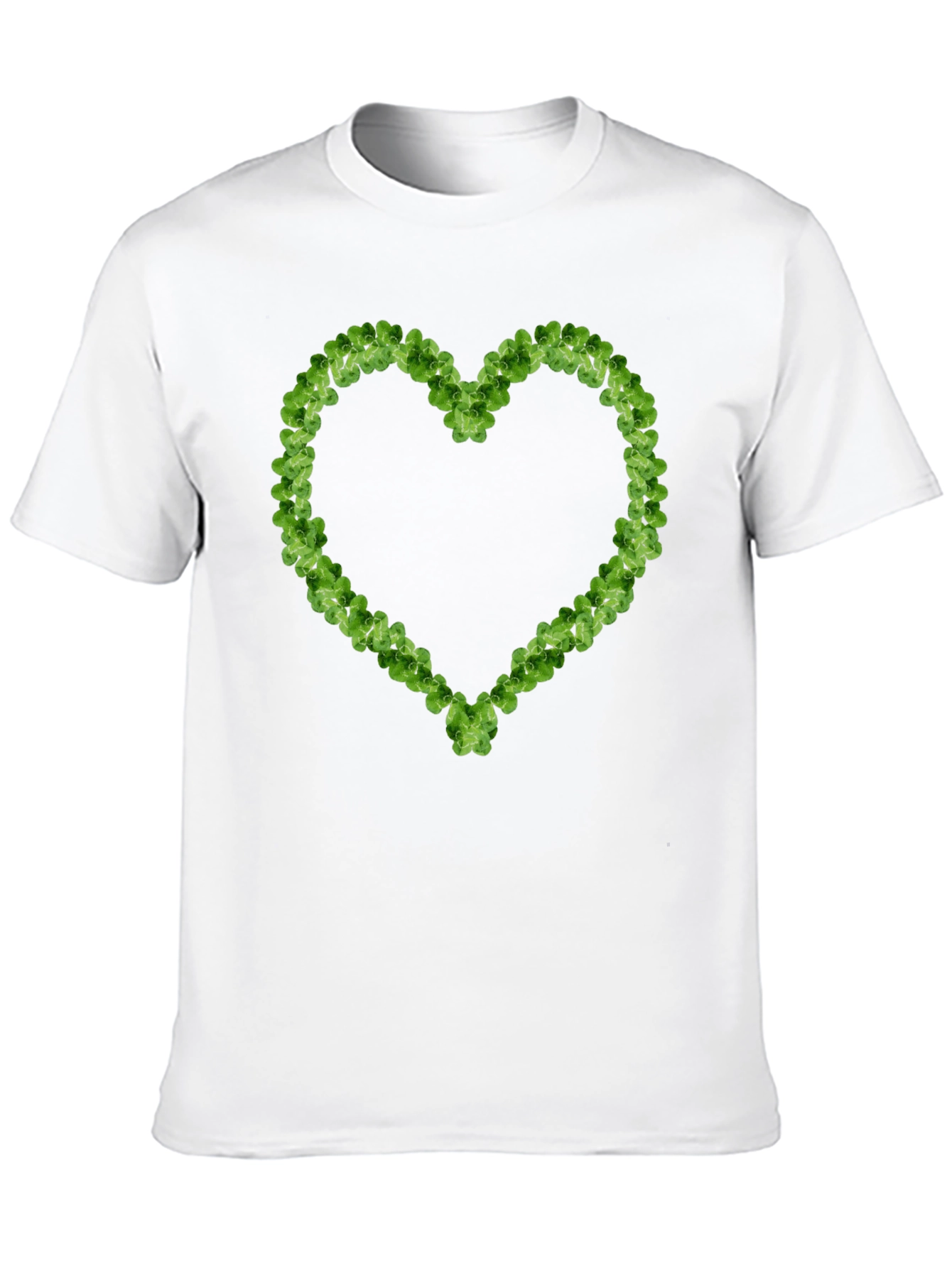 Clover Heart T-Shirt - Lucky Irish Pride