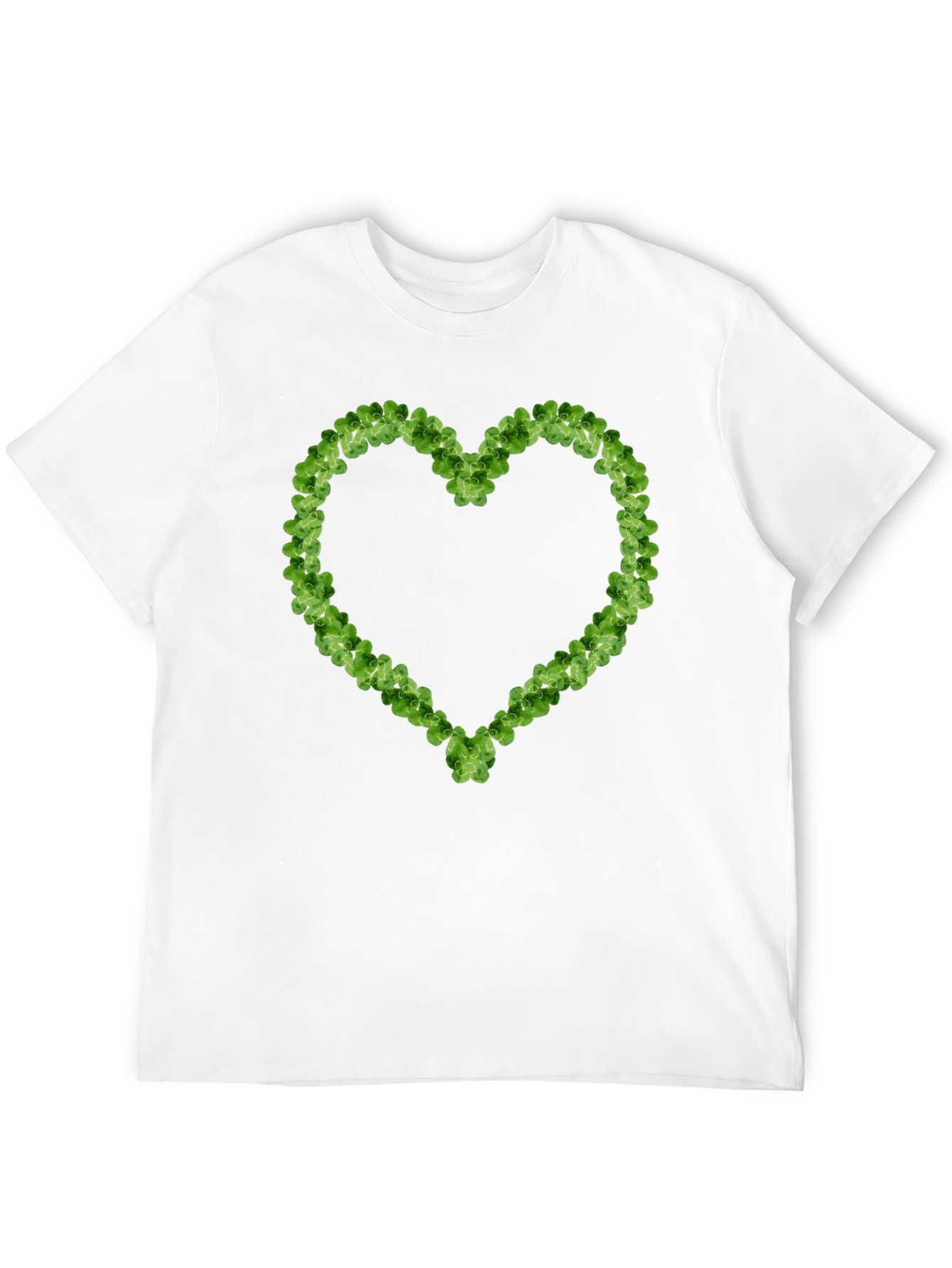 Clover Heart T-Shirt - Lucky Irish Pride