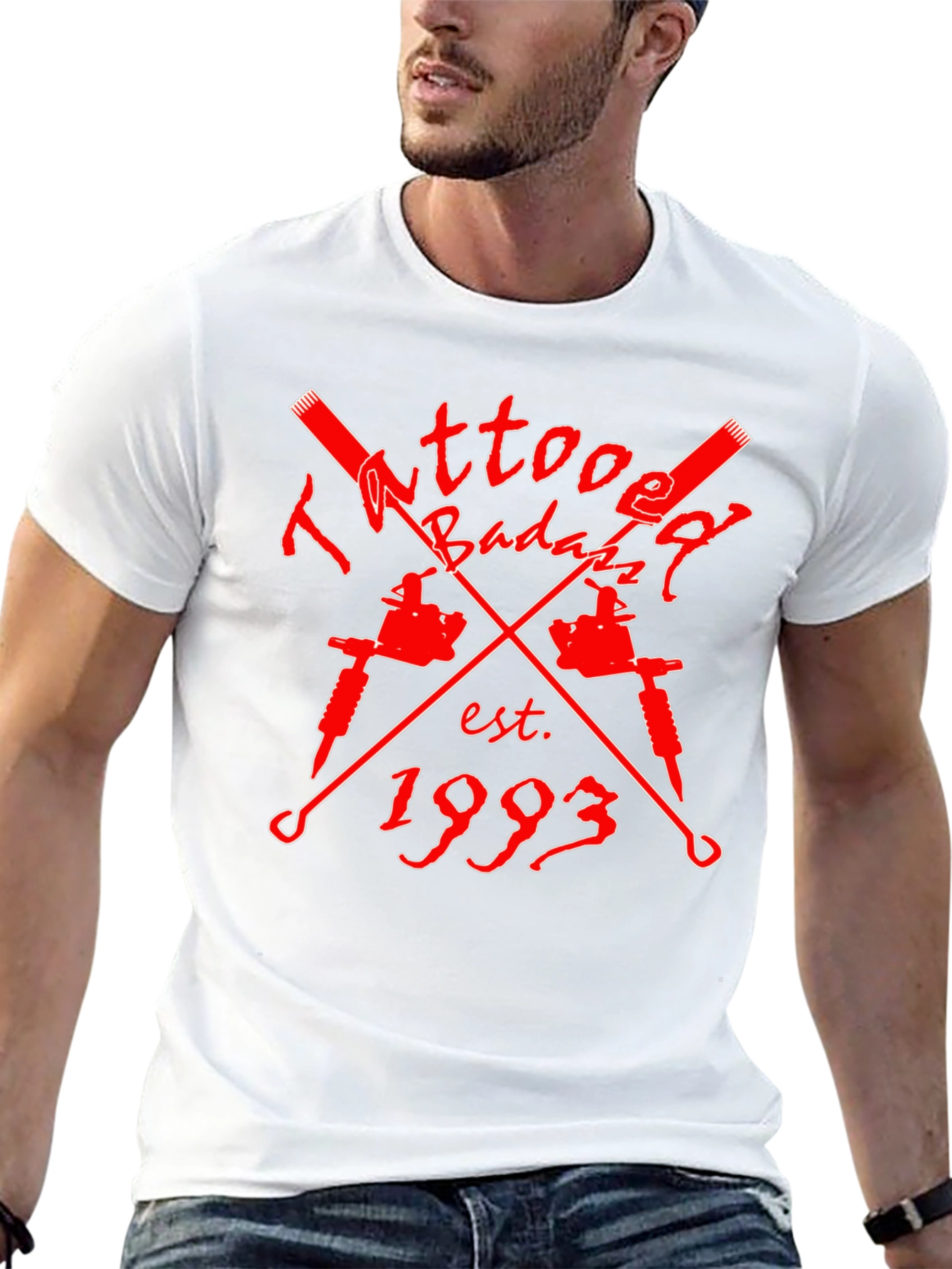 Tattooed Badazz Est. 1993 Graphic T-Shirt