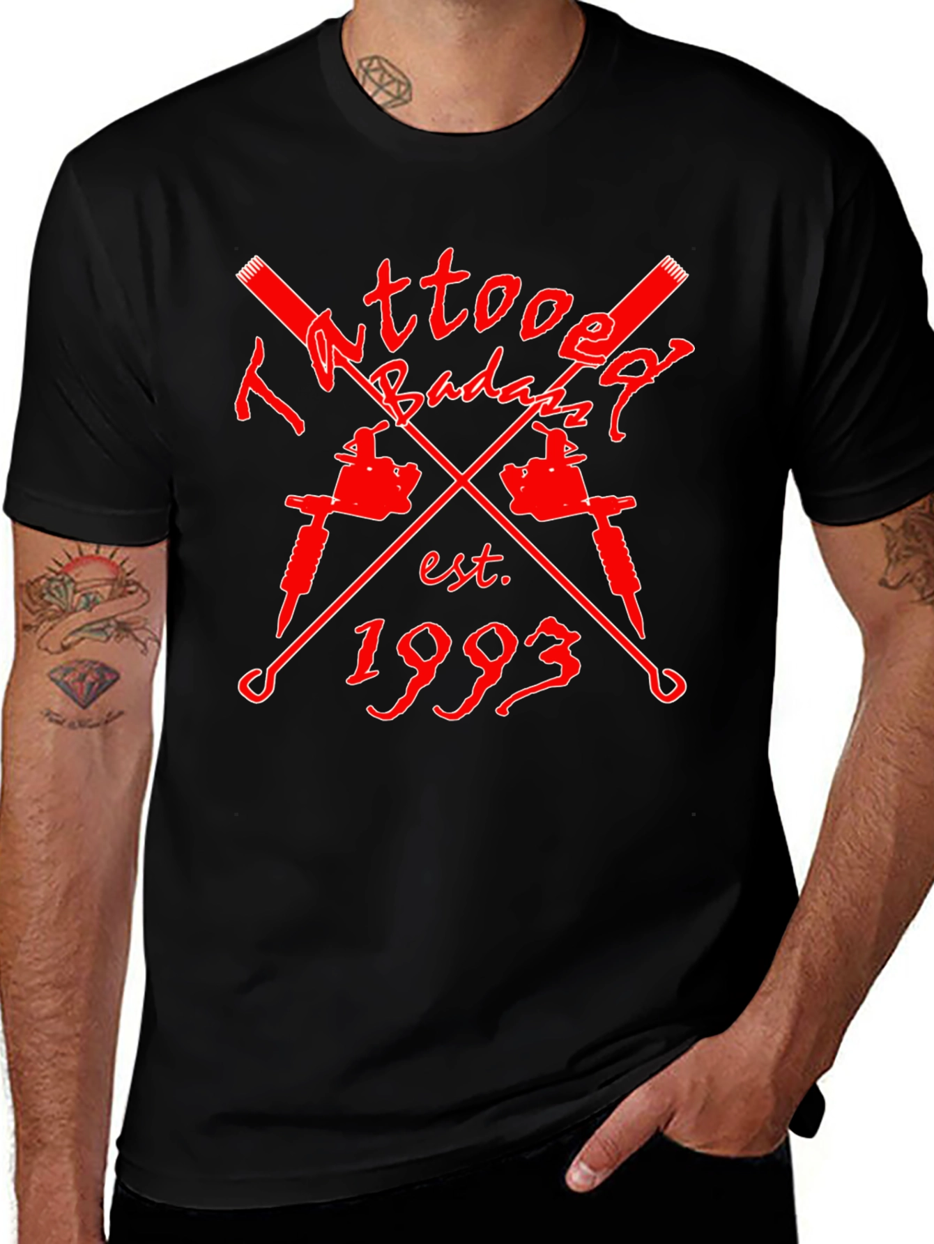 Tattooed Badazz Est. 1993 Graphic T-Shirt