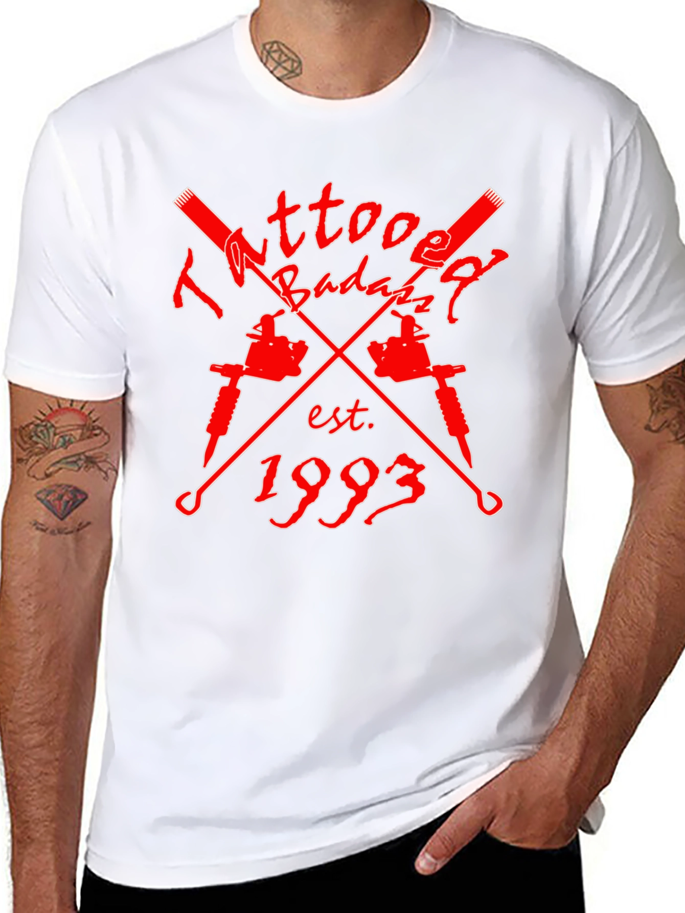 Tattooed Badazz Est. 1993 Graphic T-Shirt
