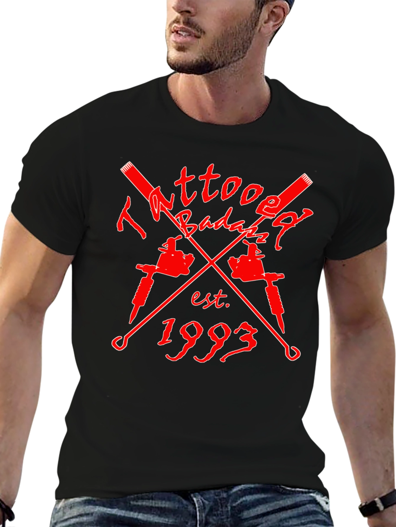 Tattooed Badazz Est. 1993 Graphic T-Shirt