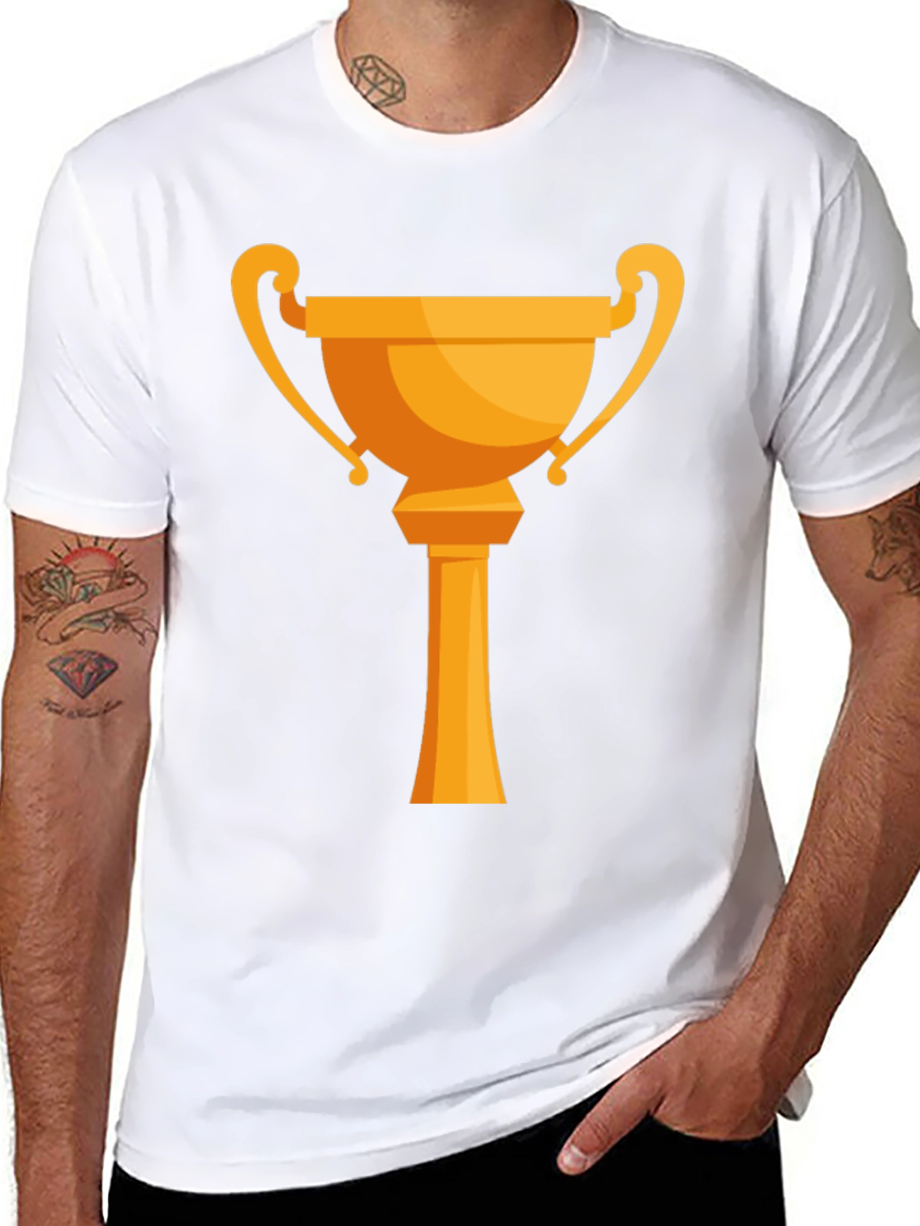 Trophy Graphic Tee - Champion Style!