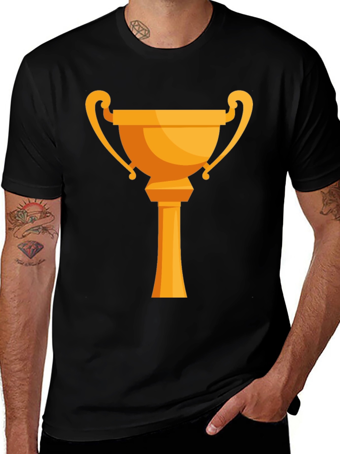 Trophy Graphic Tee - Champion Style!