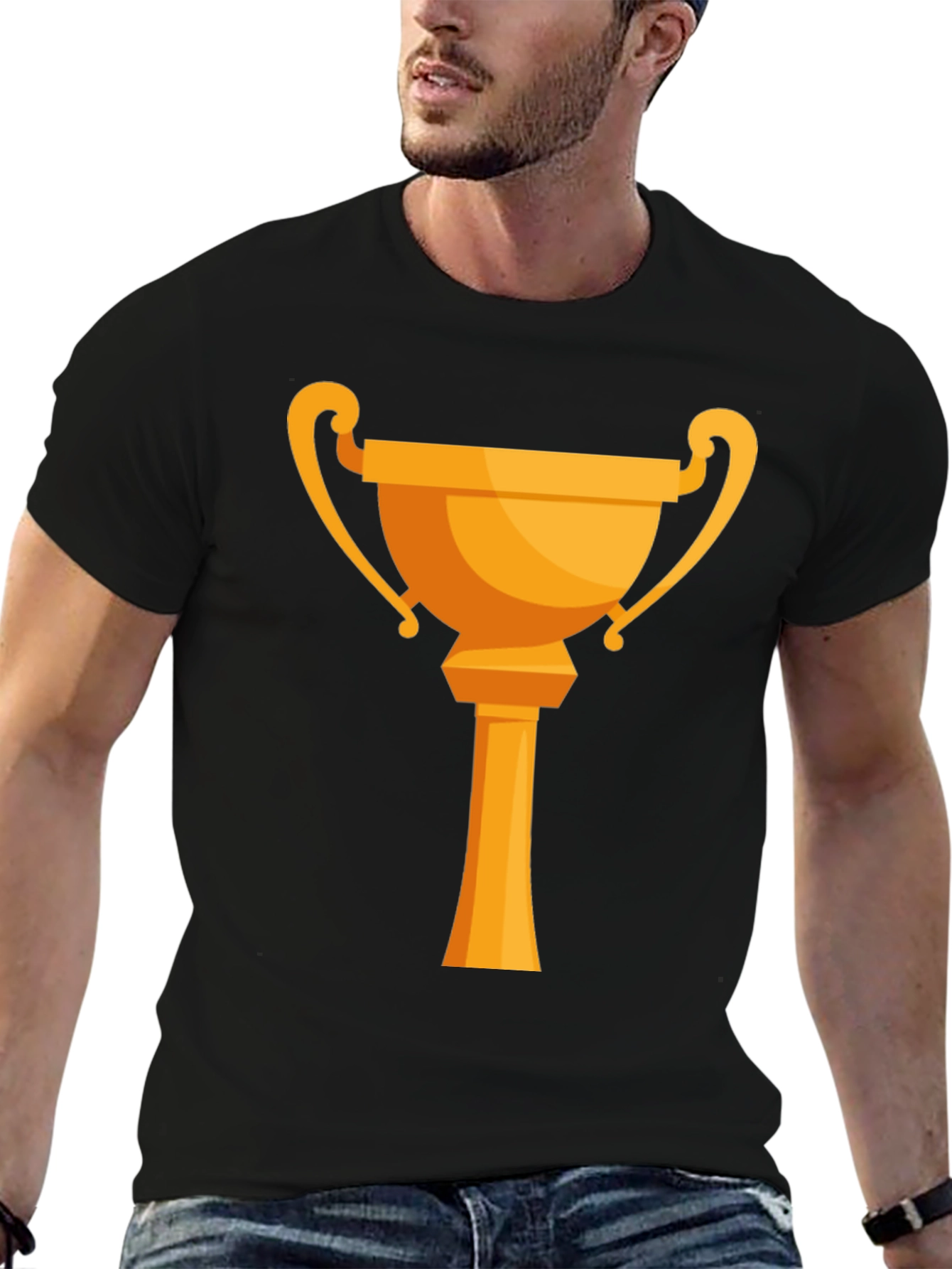 Trophy Graphic Tee - Champion Style!