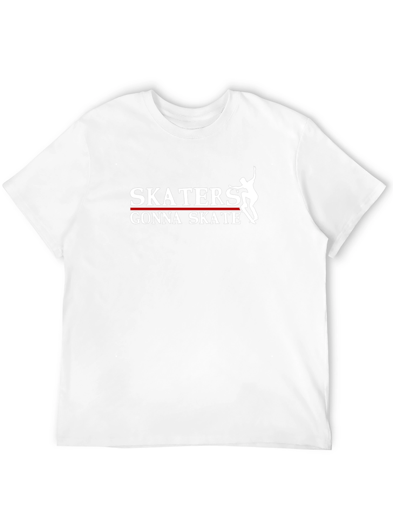 Skaters Gonna Skate Graphic Tee - Black