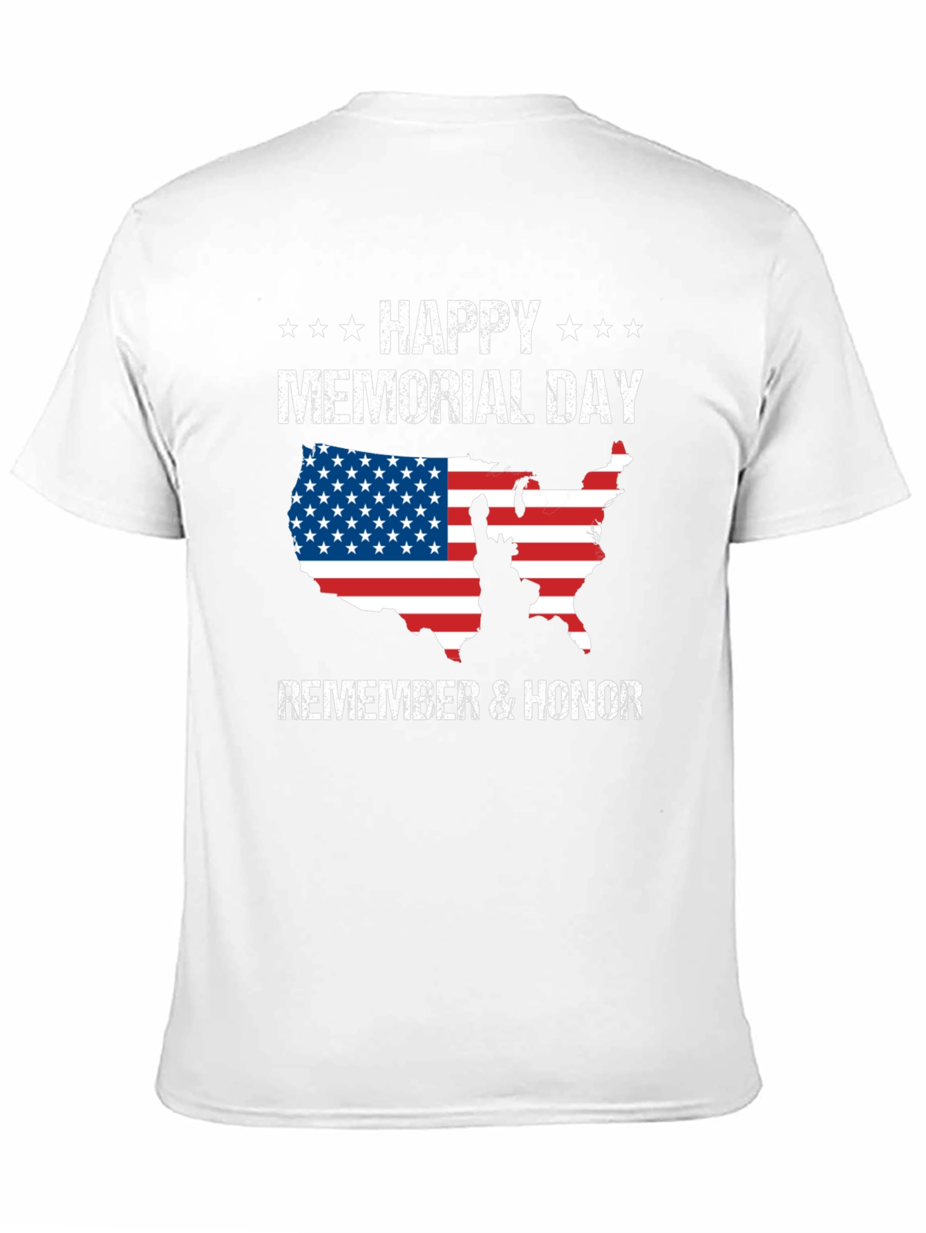 Memorial Day T-Shirt - Patriotic USA Design