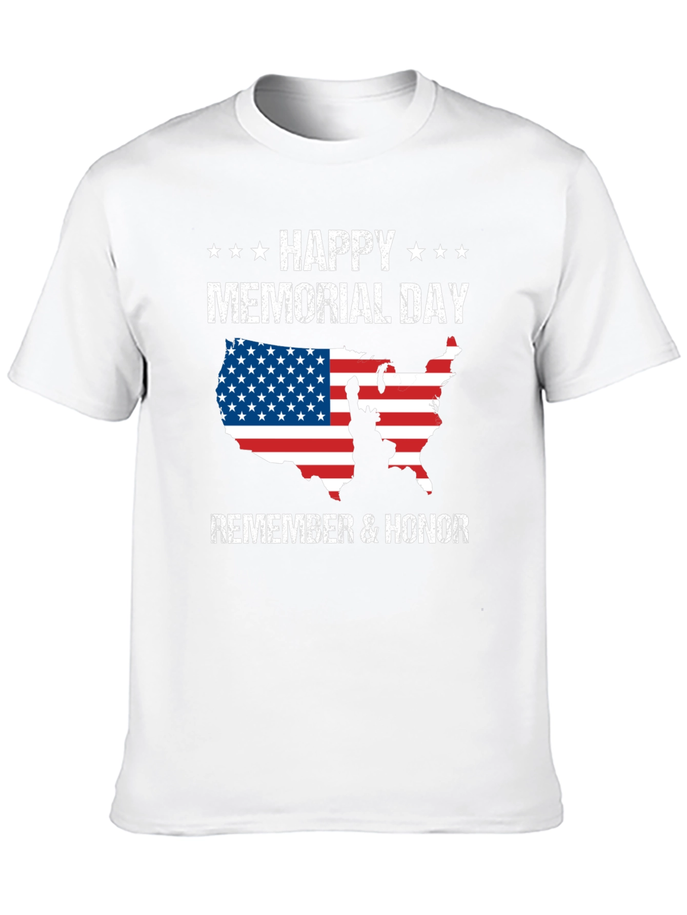 Memorial Day T-Shirt - Patriotic USA Design