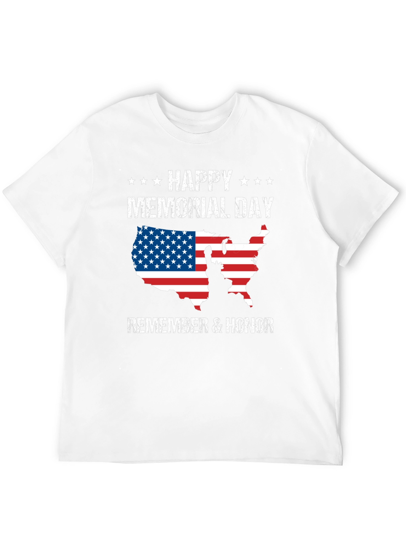 Memorial Day T-Shirt - Patriotic USA Design