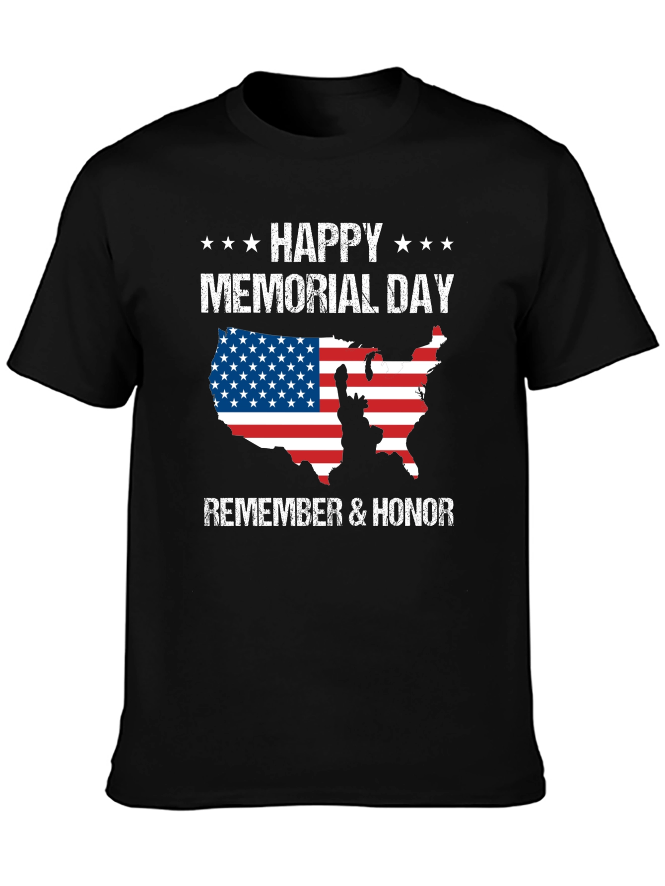 Memorial Day T-Shirt - Patriotic USA Design