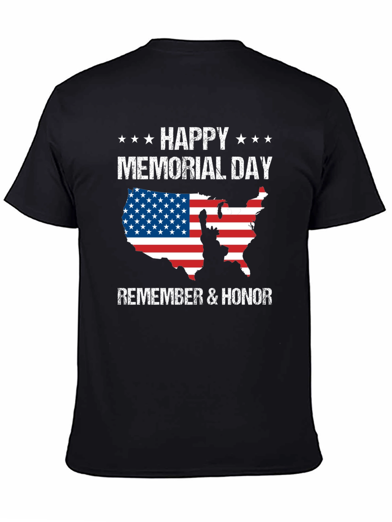 Memorial Day T-Shirt - Patriotic USA Design