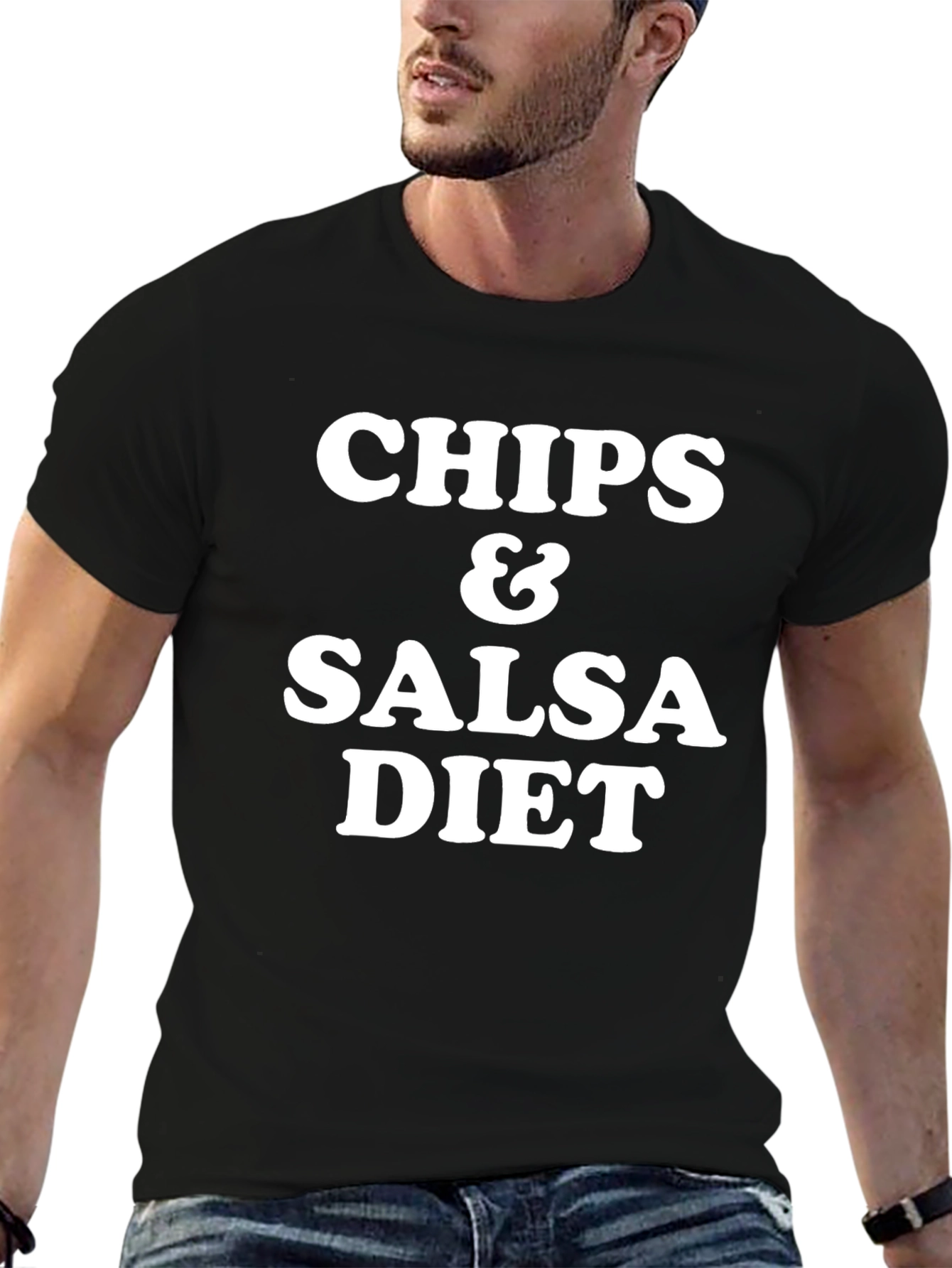 Chips & Salsa Diet Graphic T-Shirt