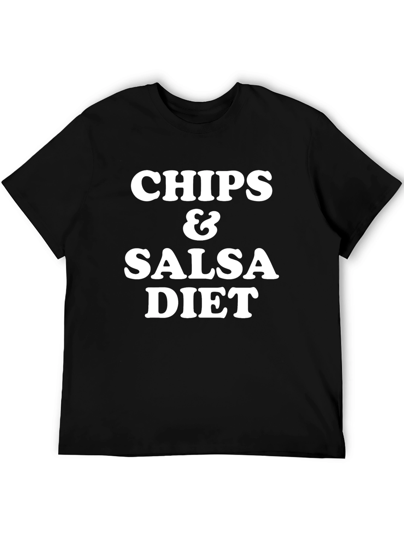 Chips & Salsa Diet Graphic T-Shirt